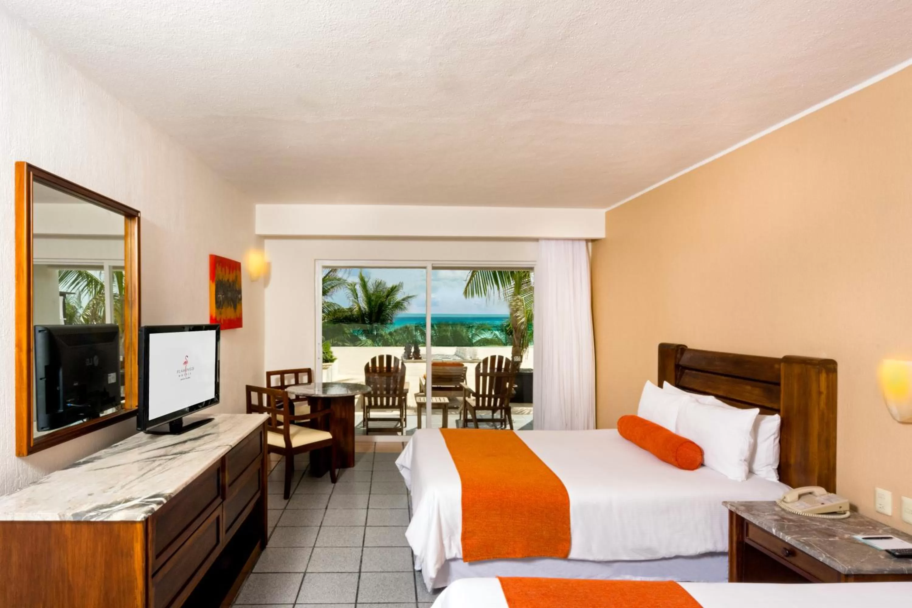 Standard  Room with Ocean View - single occupancy in Flamingo Cancun All Inclusive