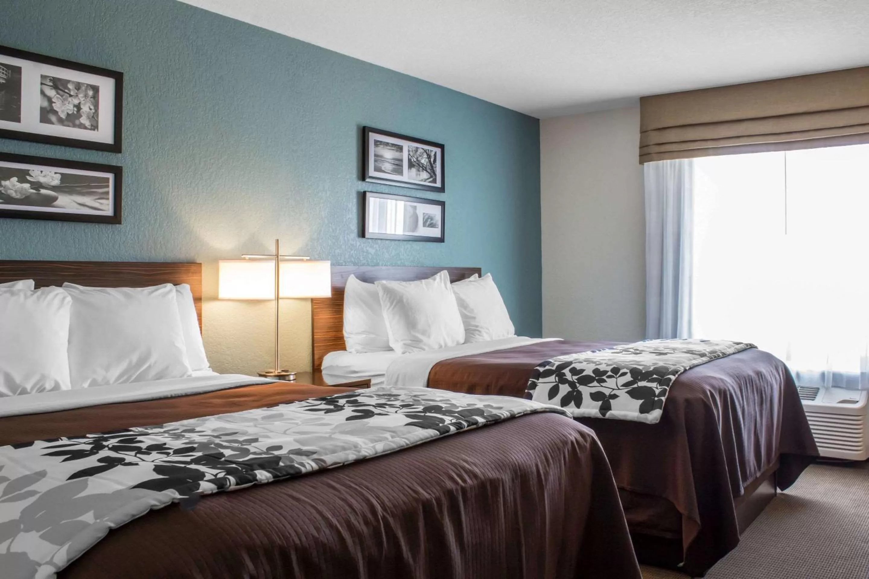 Queen Room with Two Queen Beds - Non-Smoking in Sleep Inn & Suites Fort Dodge