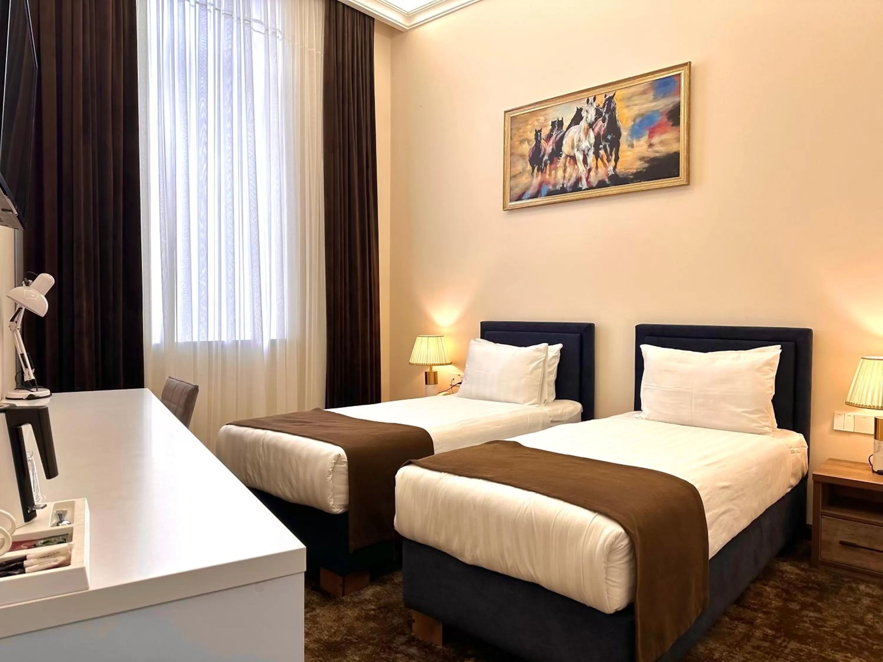 Standard Double or Twin Room with Garden View in Garnet Hotel Tashkent
