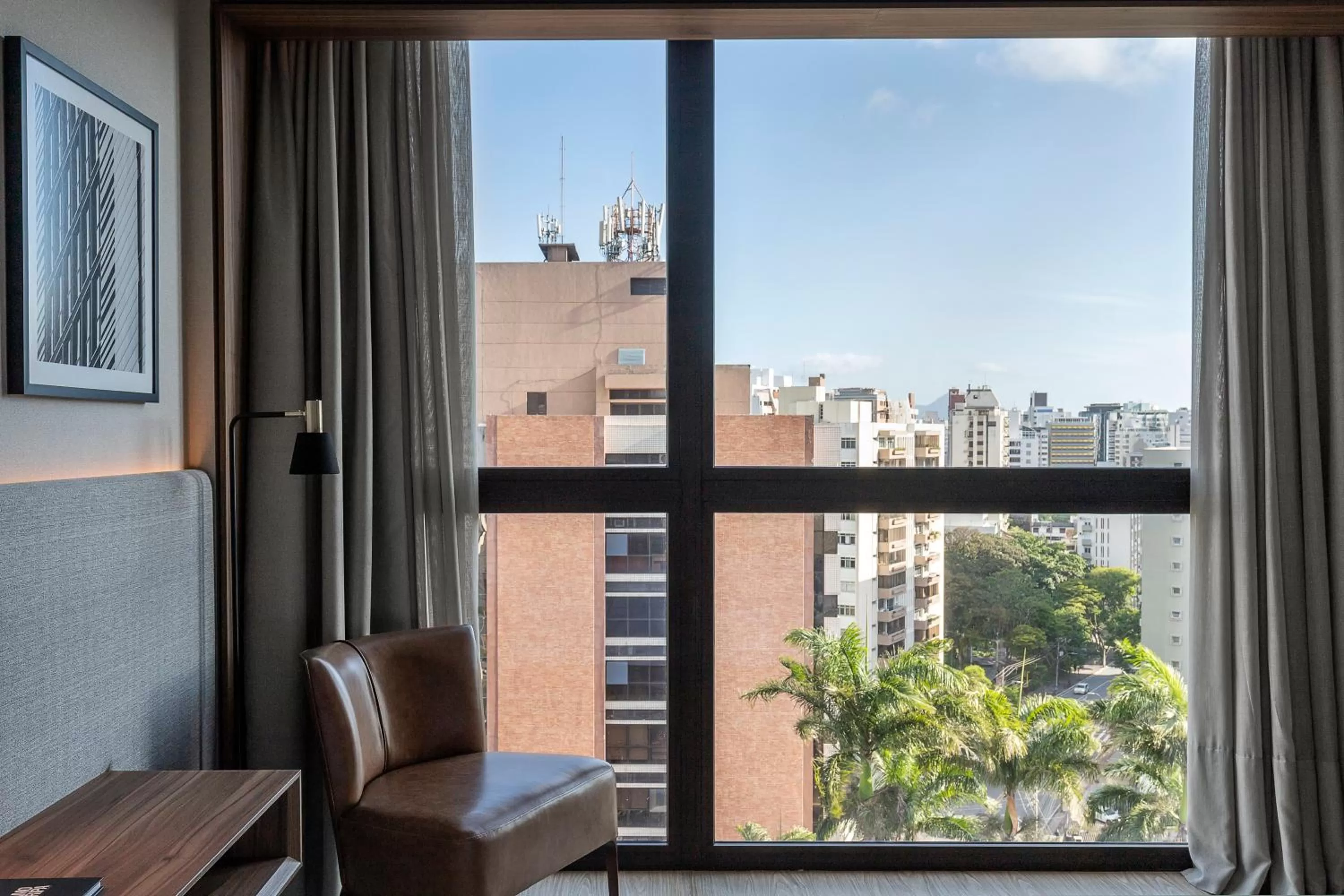 Superior Double Room - Disability Access in LK Design Hotel Florianópolis