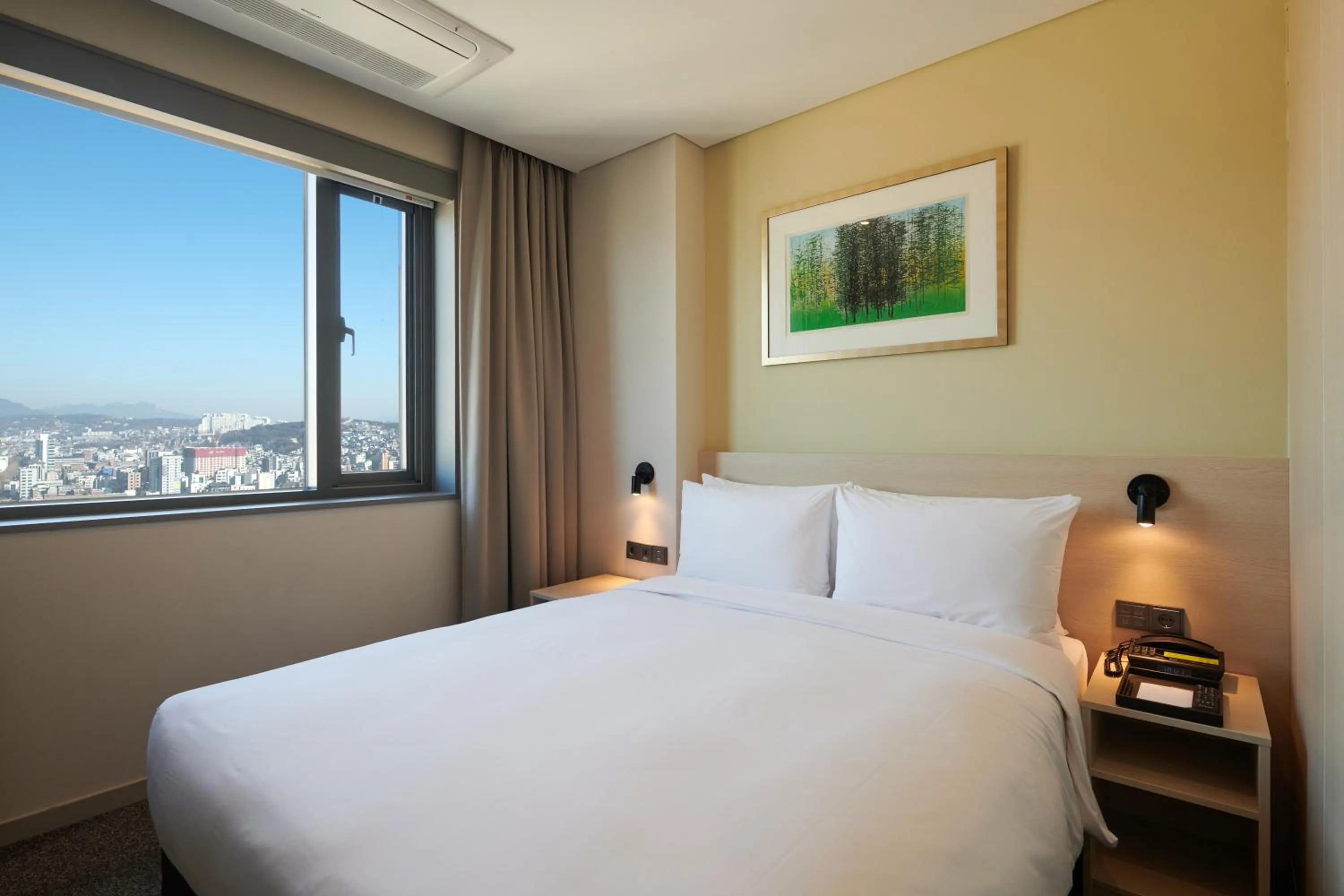 Deluxe Double with Park View in Nine Tree by Parnas Seoul Dongdaemun