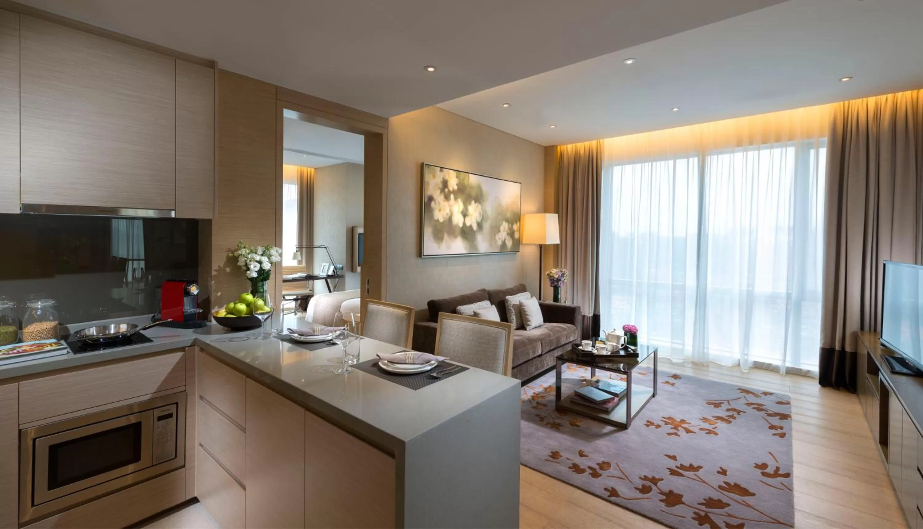 One-Bedroom Deluxe Suite in Fraser Suites Guangzhou