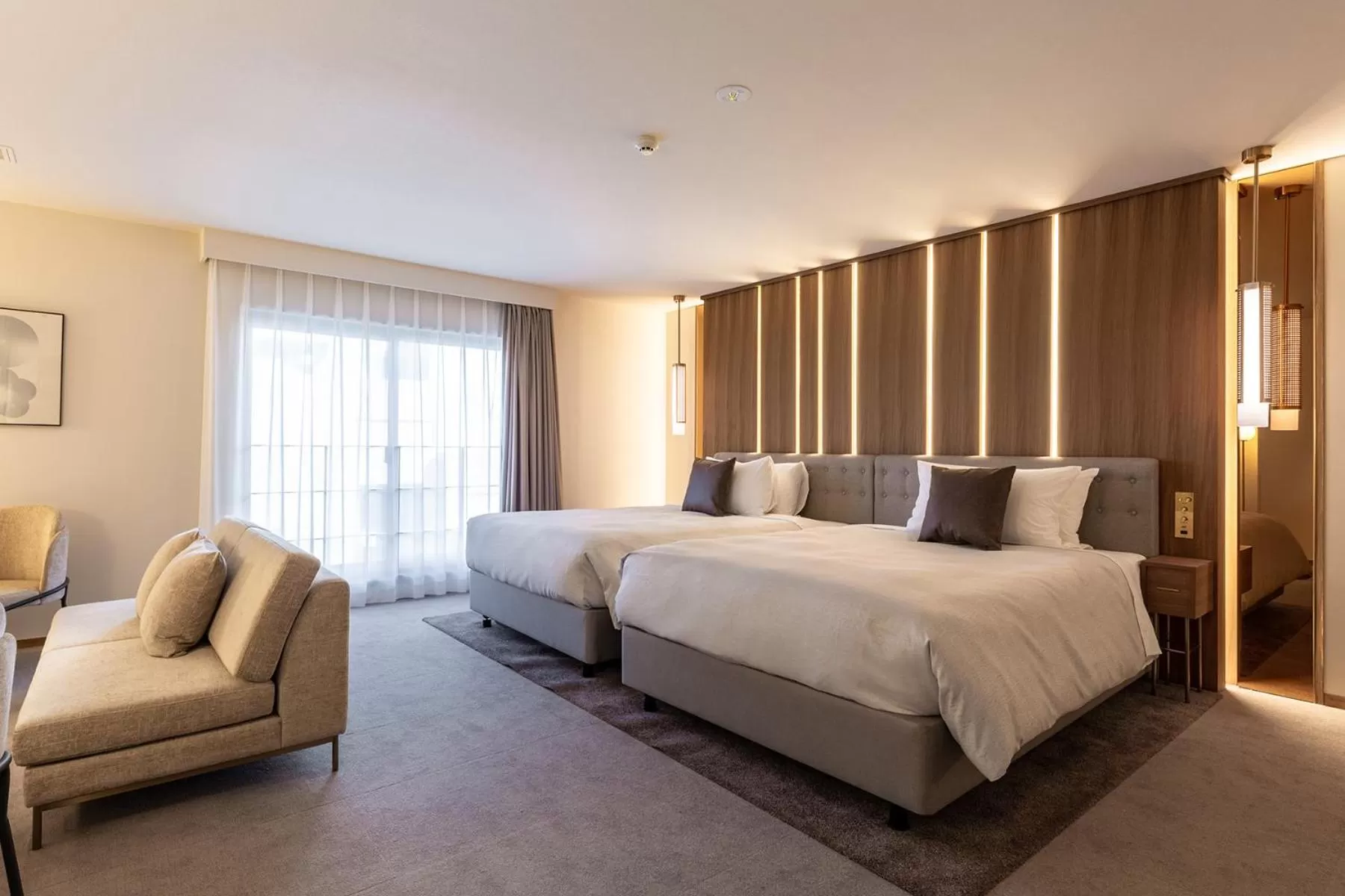 Deluxe Twin Room - Non-Smoking in The OneFive Terrace Fukuoka