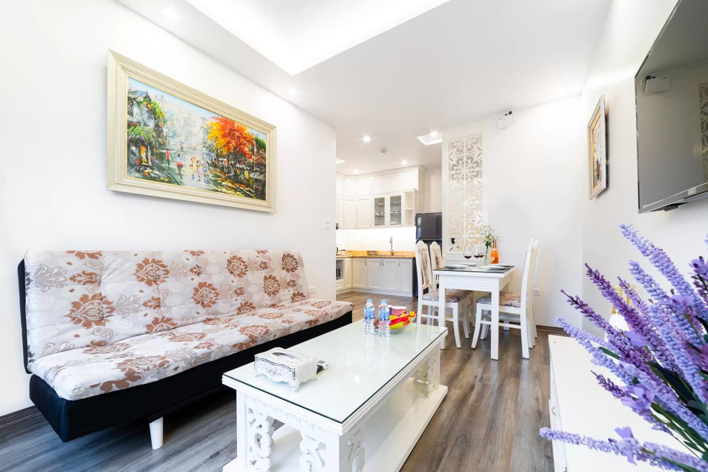 Queen Room with Garden View in Rosee Apartment Hotel - Prestige Suites in Cau Giay district, Hanoi city, Vietnam