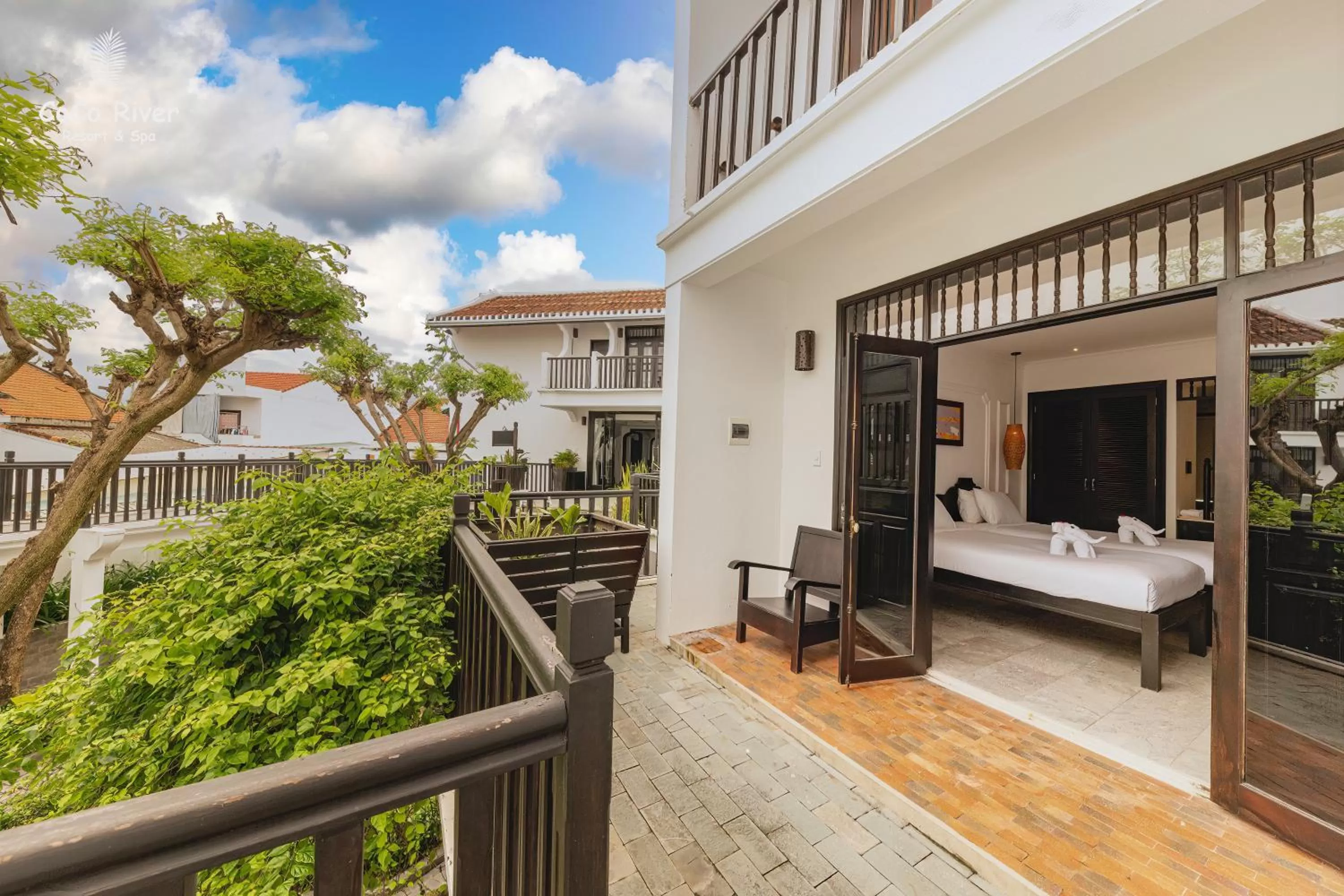 Coco Double or Twin Room with Terrace and Garden View  in Hoi An Coco River Resort & Spa