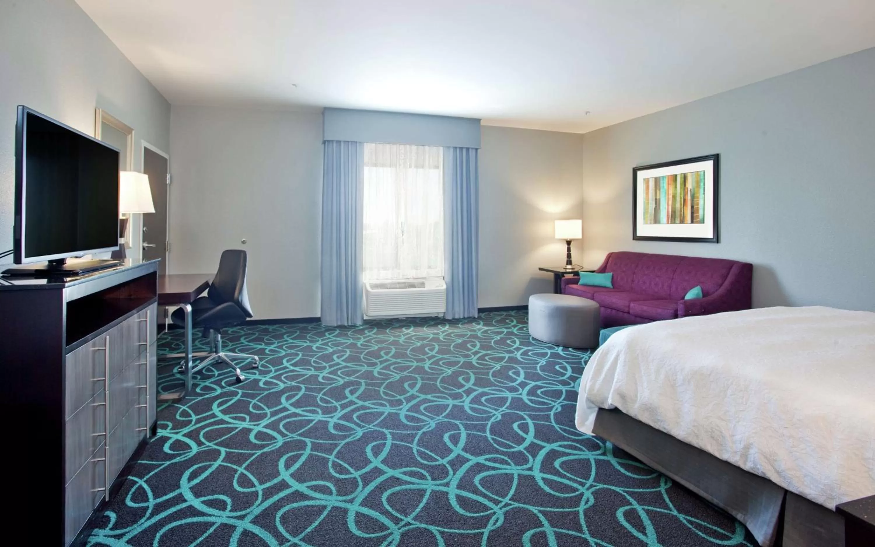 King Room with Sofa Bed - Hearing Accessible/Non-Smoking in Hampton Inn Kearney