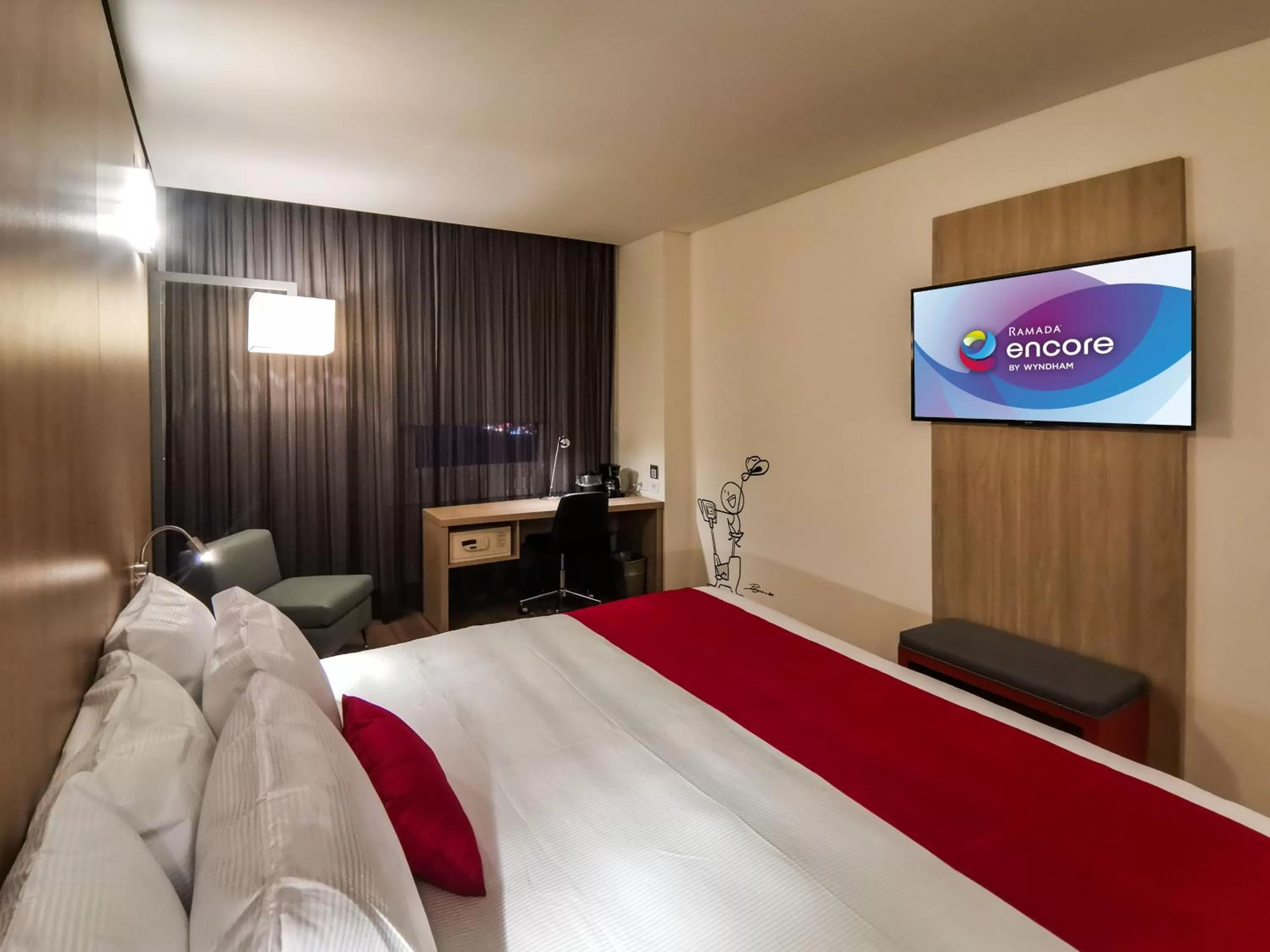 King Room - Non-Smoking in Ramada Encore by Wyndham Monterrey Apodaca Zona Aeropuerto