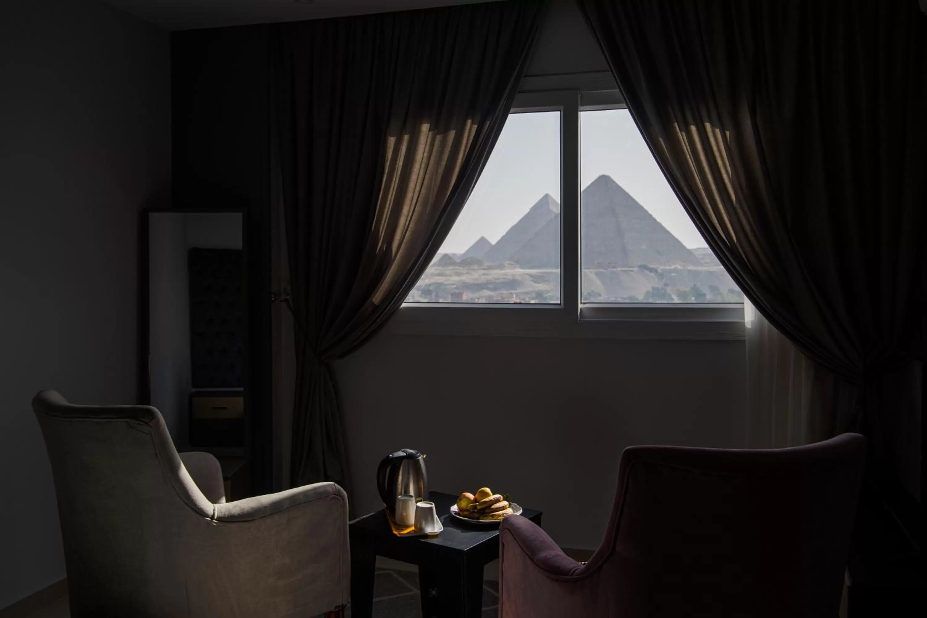 Double Room with Pyramids View in Gardenia Inn Hotel