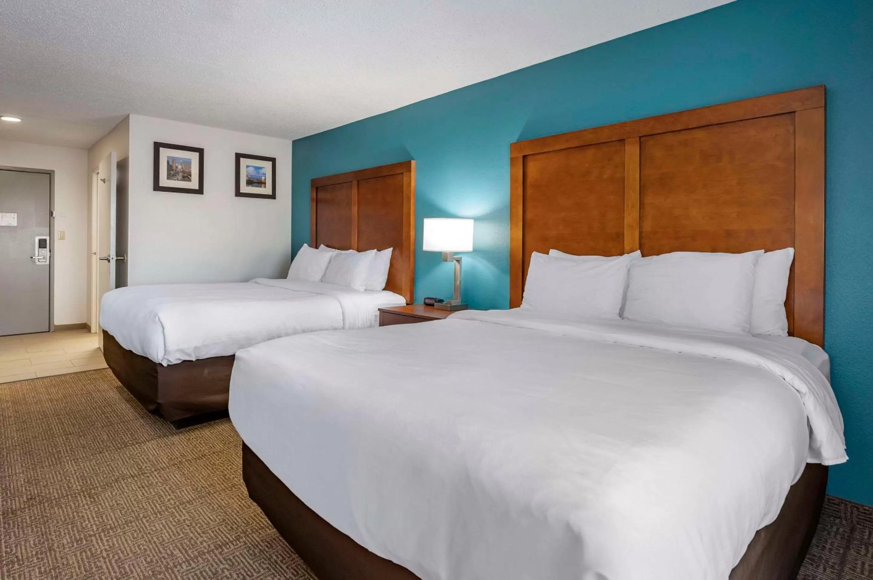 Queen Room with Two Queen Beds - Non-Smoking in Comfort Inn Plainfield - Indianapolis Airport