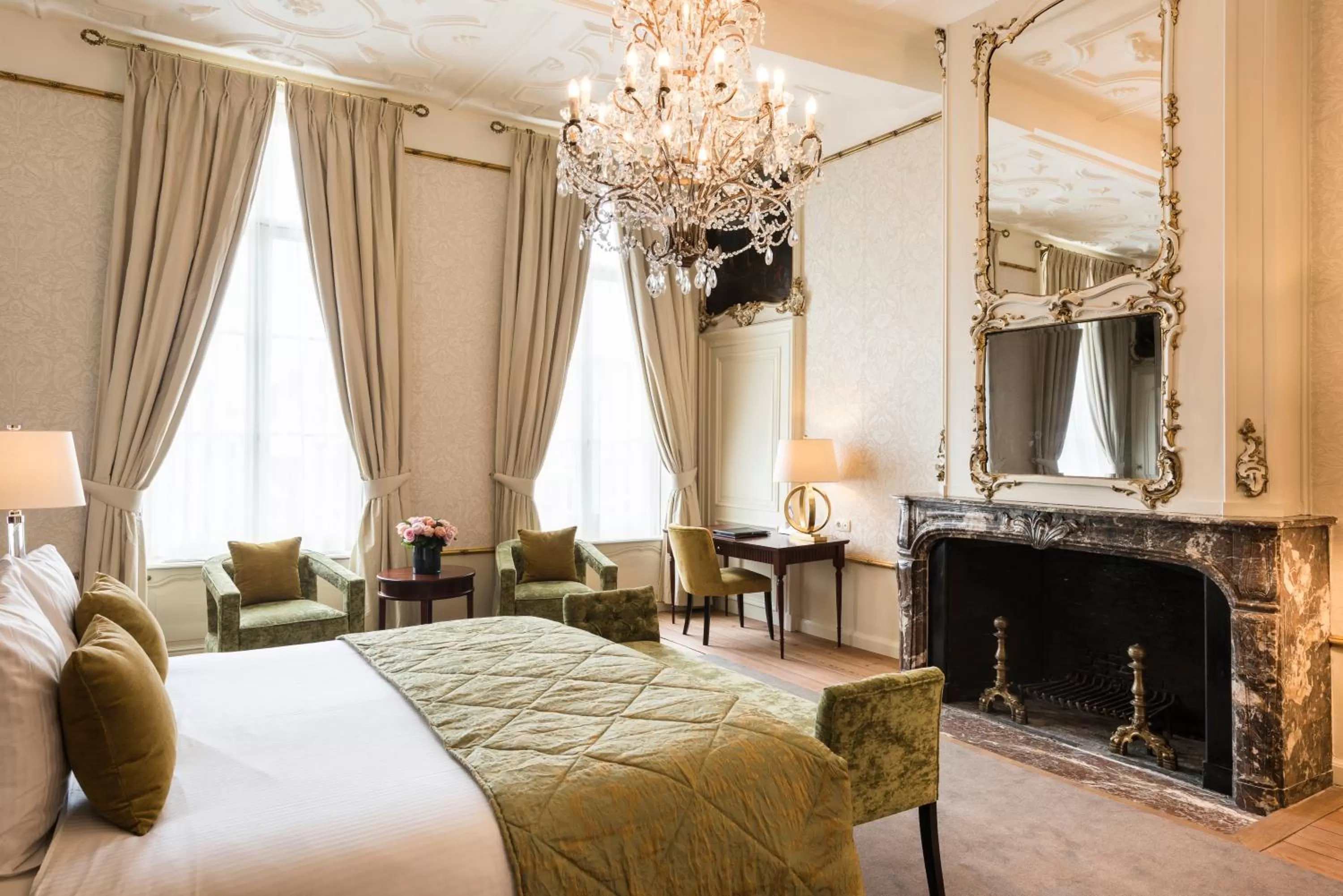 Mary of Burgundy Suite in Dukes' Palace Brugge - by Dukes' Hotel Collection