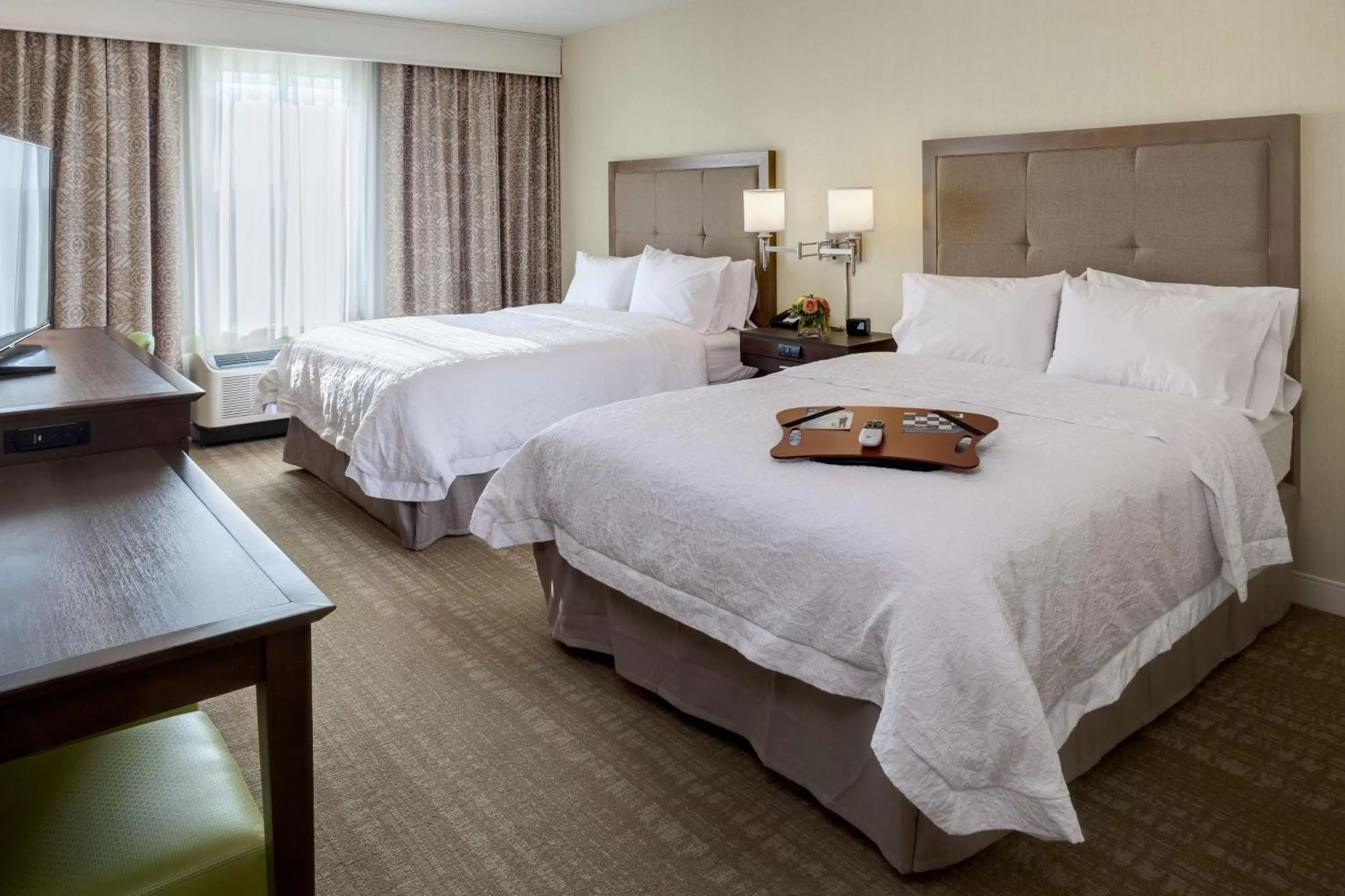 Queen Room with Two Queen Beds - Mobility and Hearing Access/Non-Smoking in Hampton Inn & Suites Blythe, CA