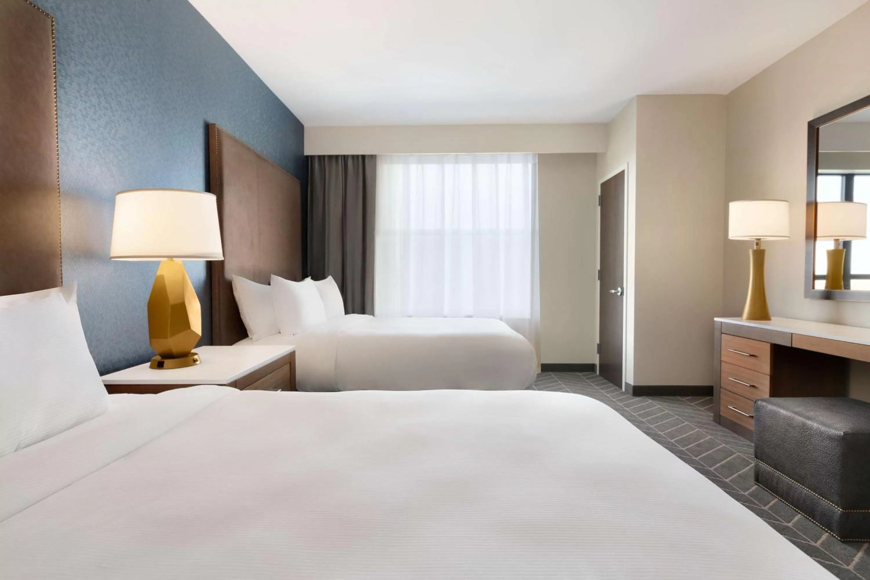 Queen Suite with Two Queen Beds in Embassy Suites By Hilton Wilmington Riverfront