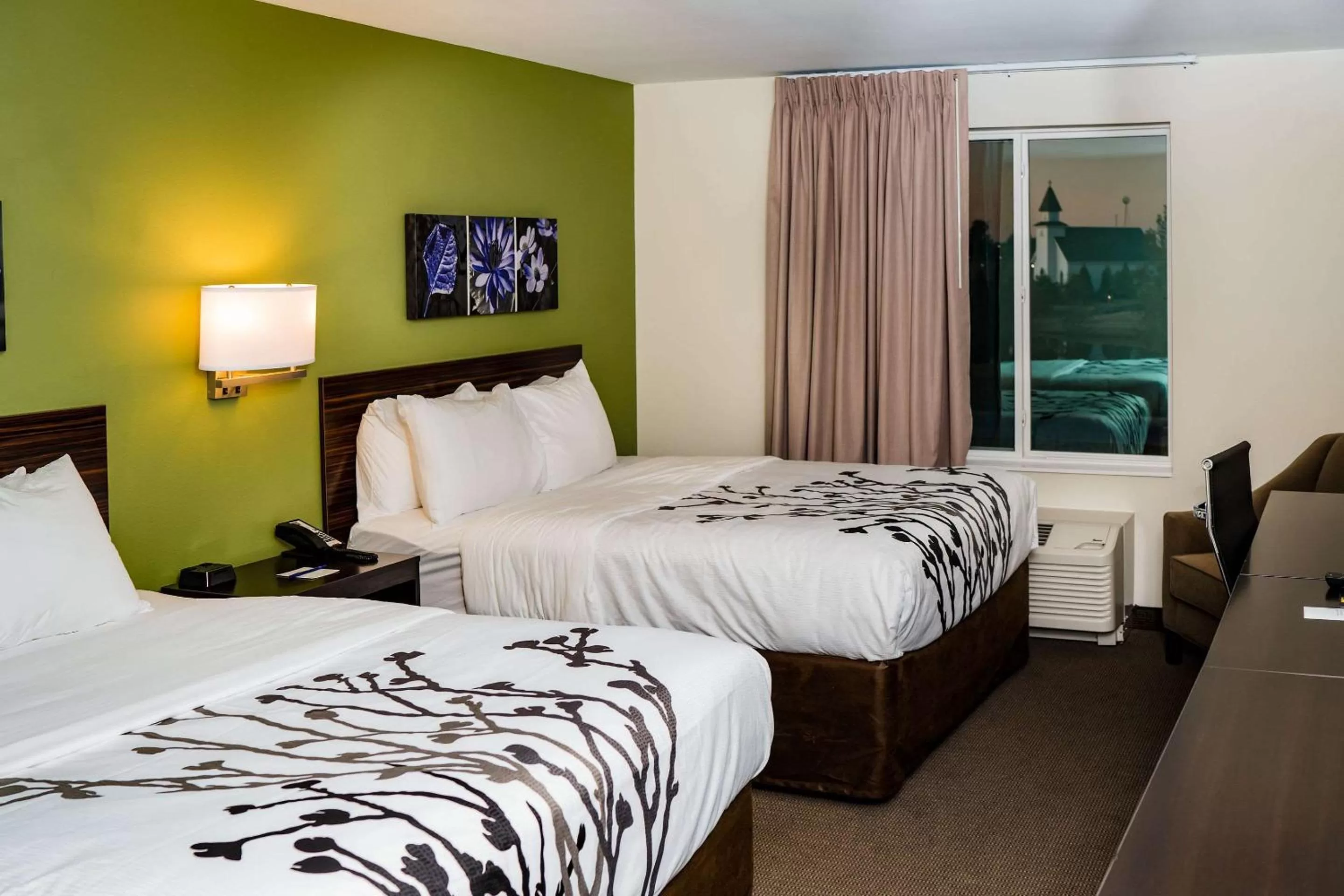 Queen Room with Two Queen Beds - Accessible/Non-Smoking  in Sleep Inn at Discovery Park of America