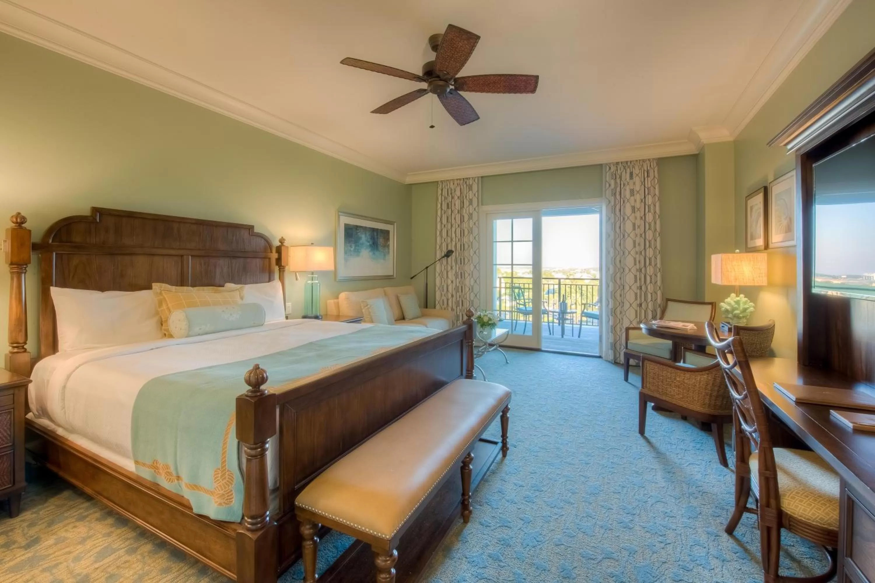 Ocean View Room with King Bed in Henderson Beach Resort