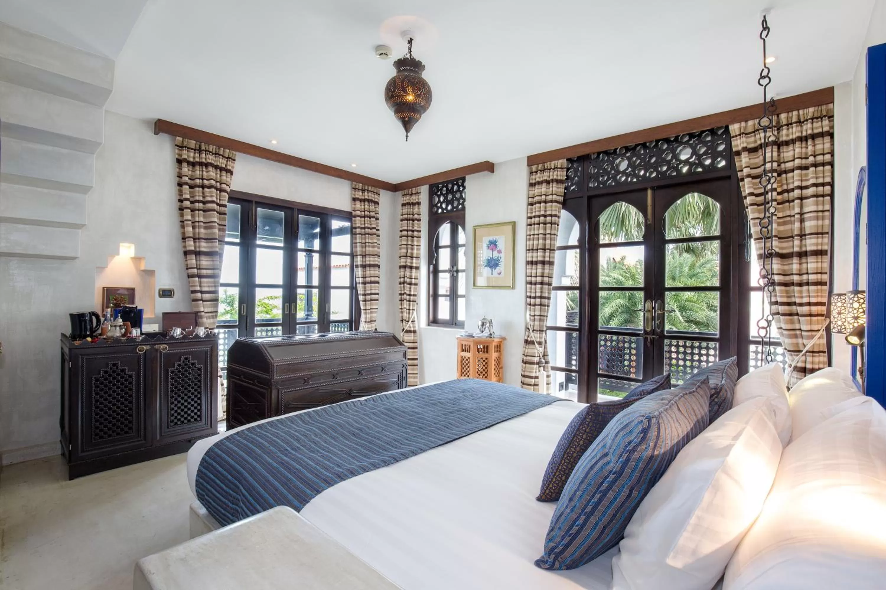 Deluxe Double Room with Sea View in Villa Maroc Resort