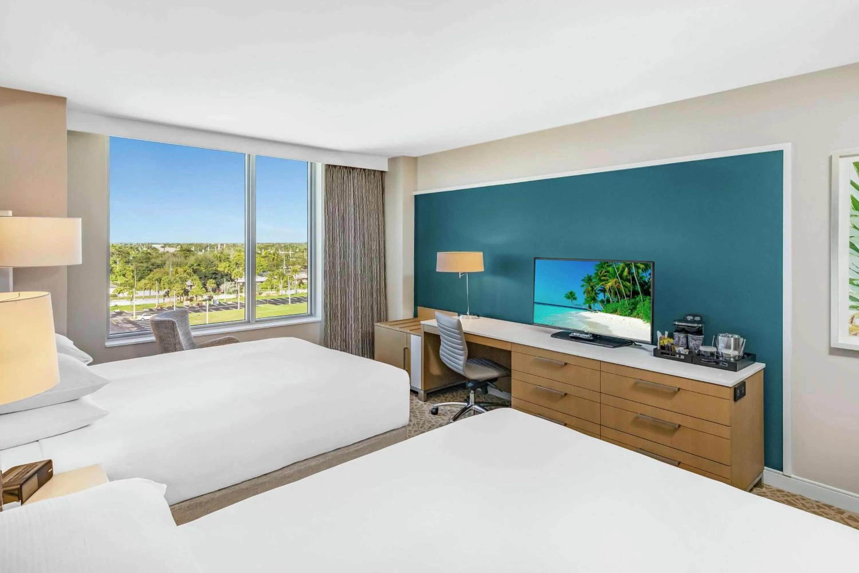 Queen Room with Two Queen Beds in Hilton Miami Dadeland