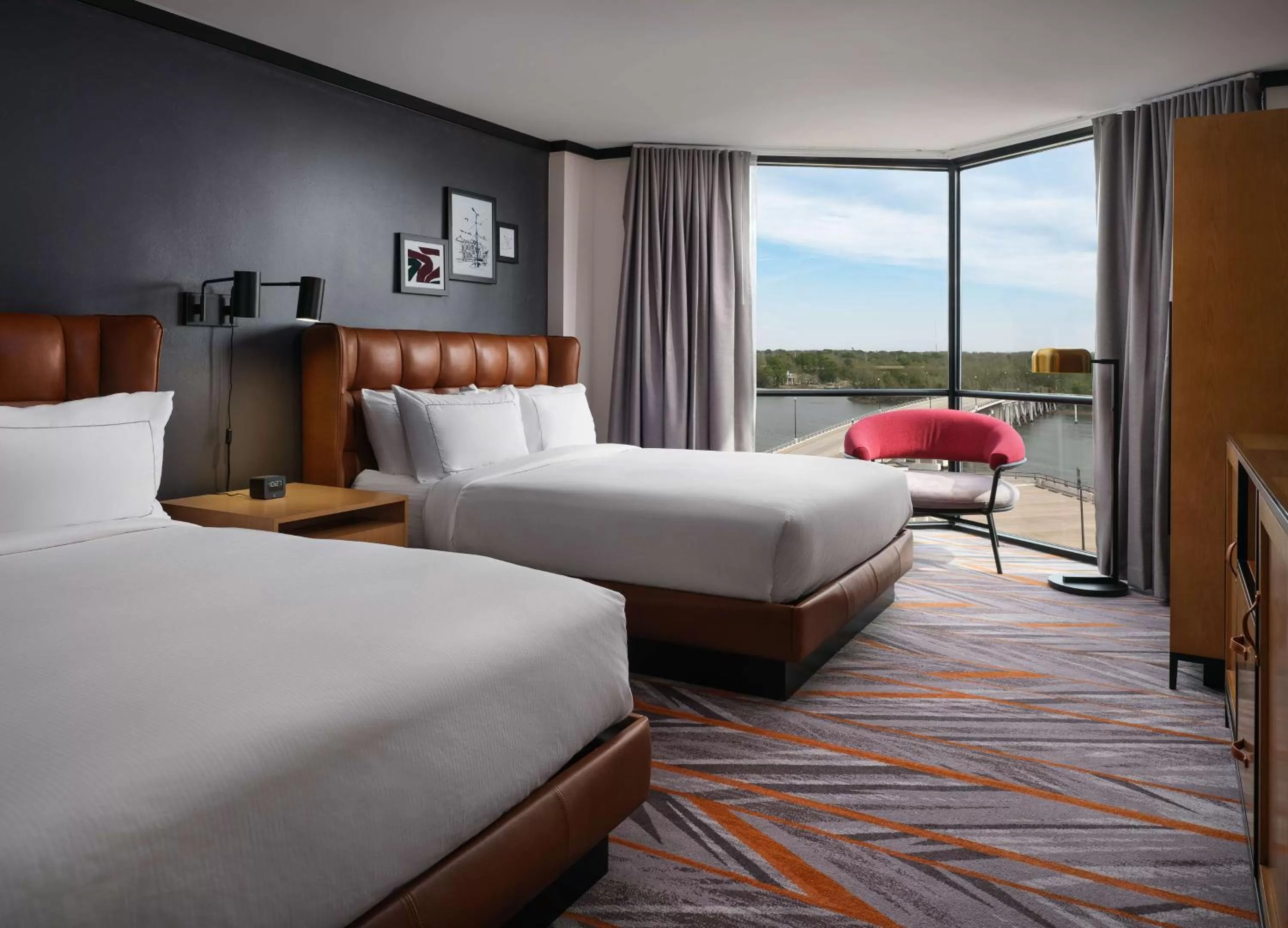 Queen Room with Two Queen Beds in The Landing at Hampton Marina, Tapestry Collection by Hilton