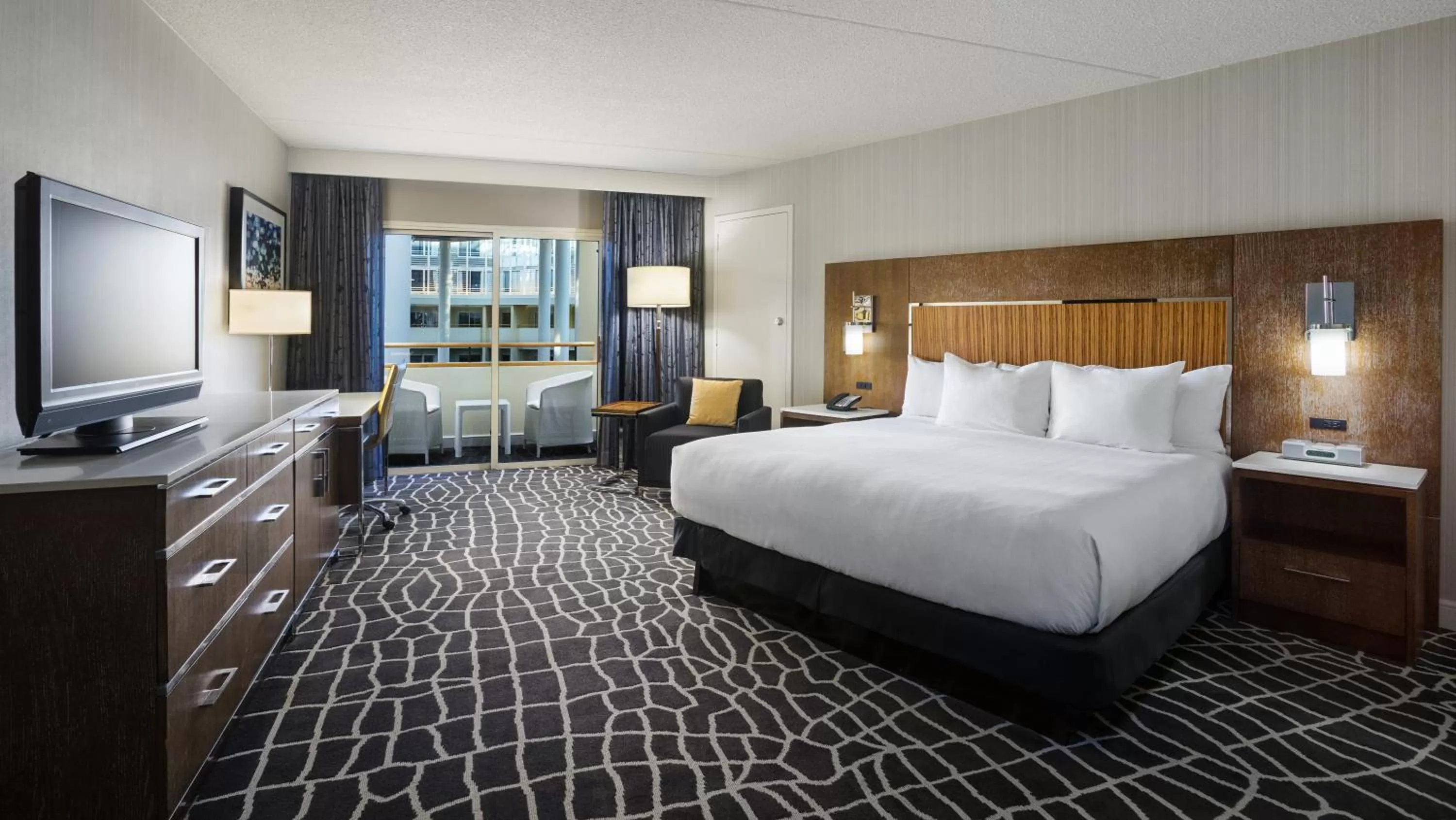 King Room with Balcony in Hyatt Regency Princeton