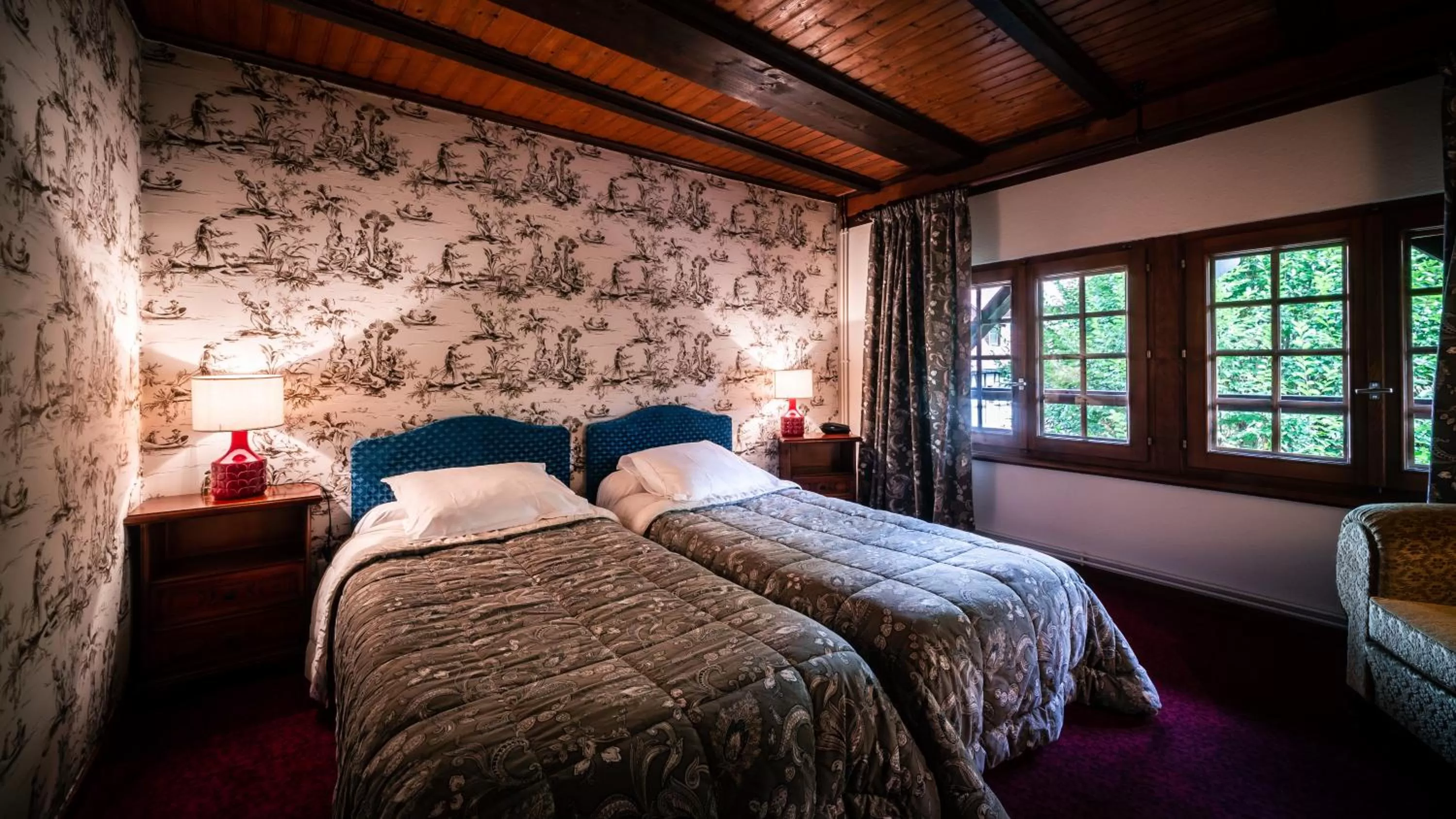 Classic Twin Room in Hôtel des Deux Clefs