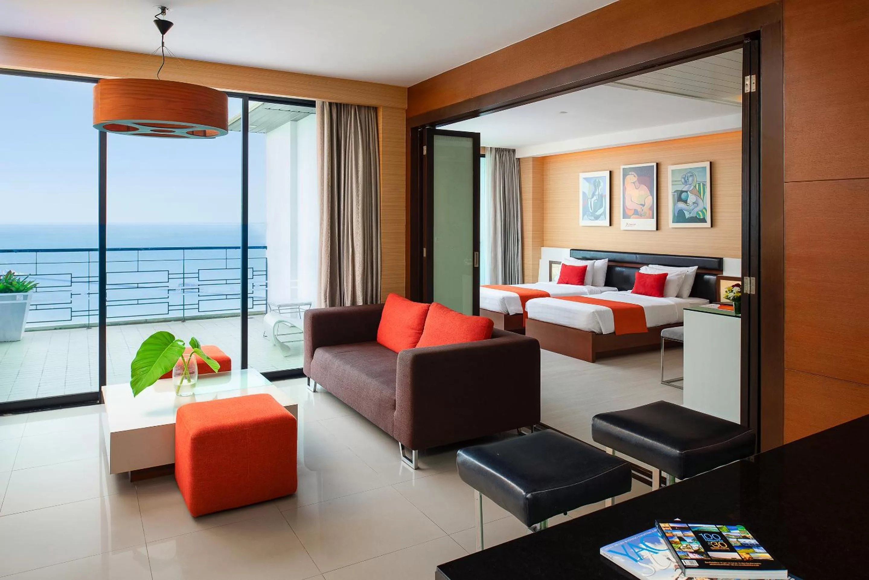 Two-Bedroom Oceanfront Royal Suite in The Zign Hotel
