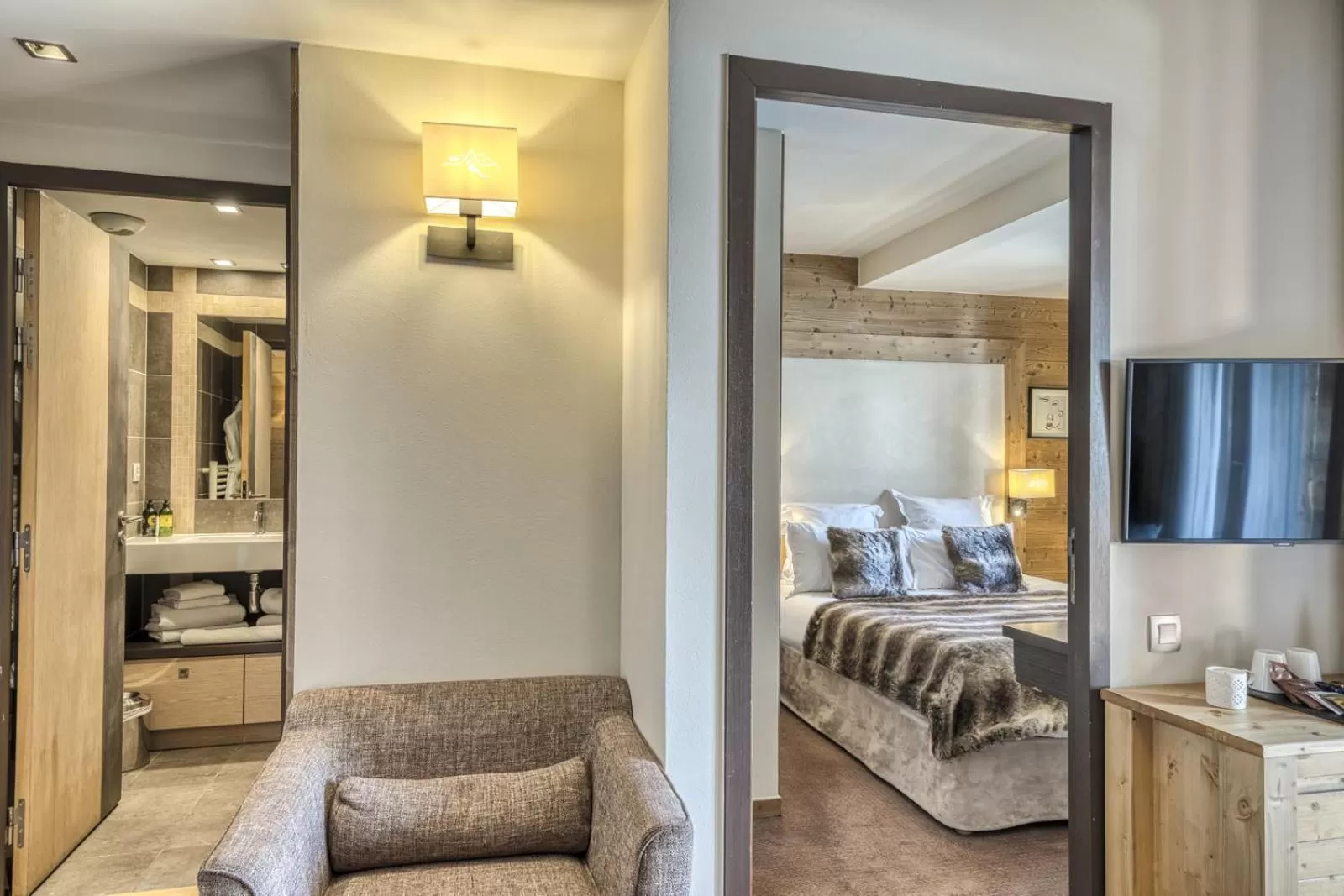 Junior Suite in Les Loges Blanches Megève