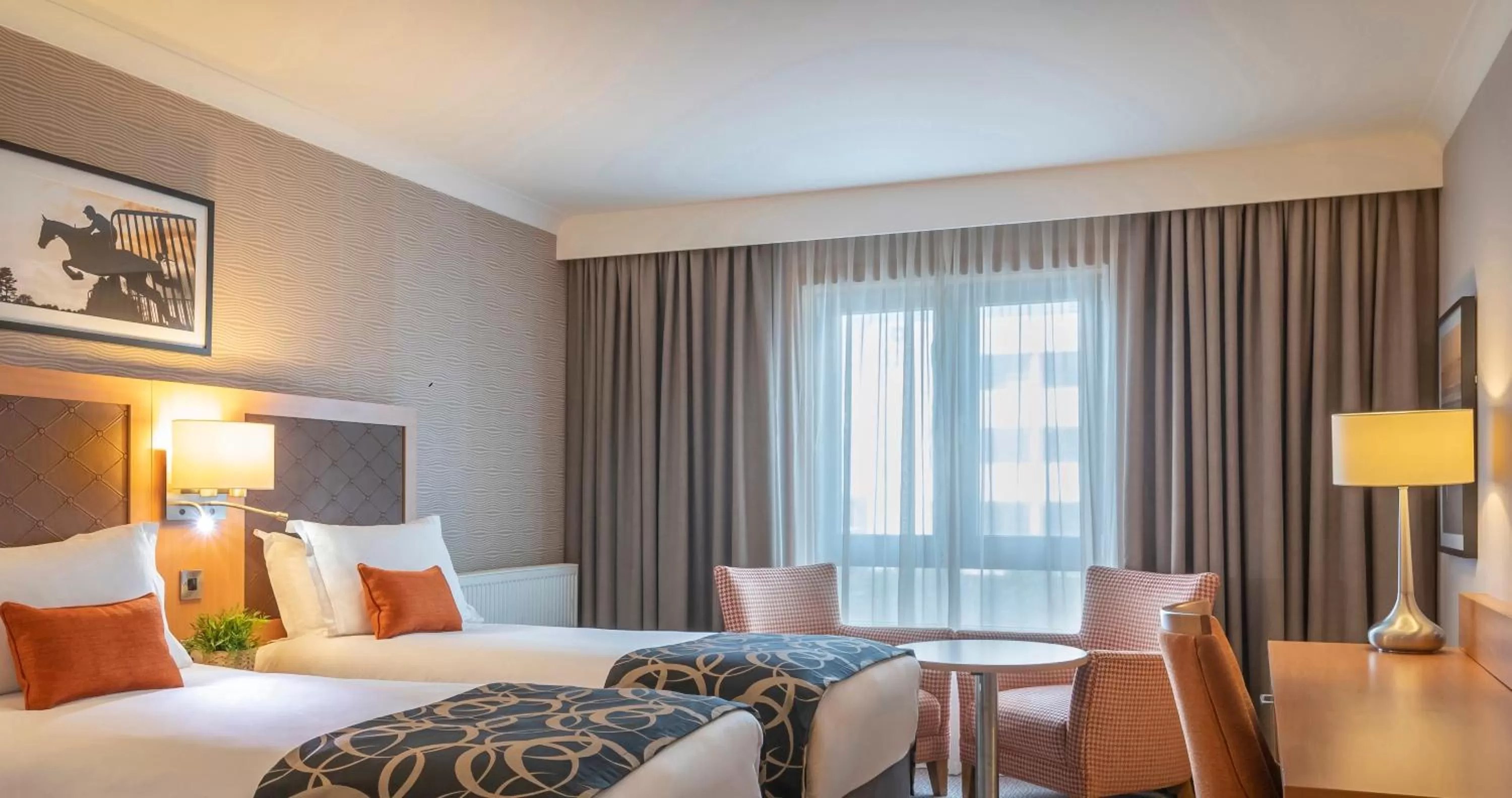 Deluxe Twin Room in Clayton Hotel Belfast City