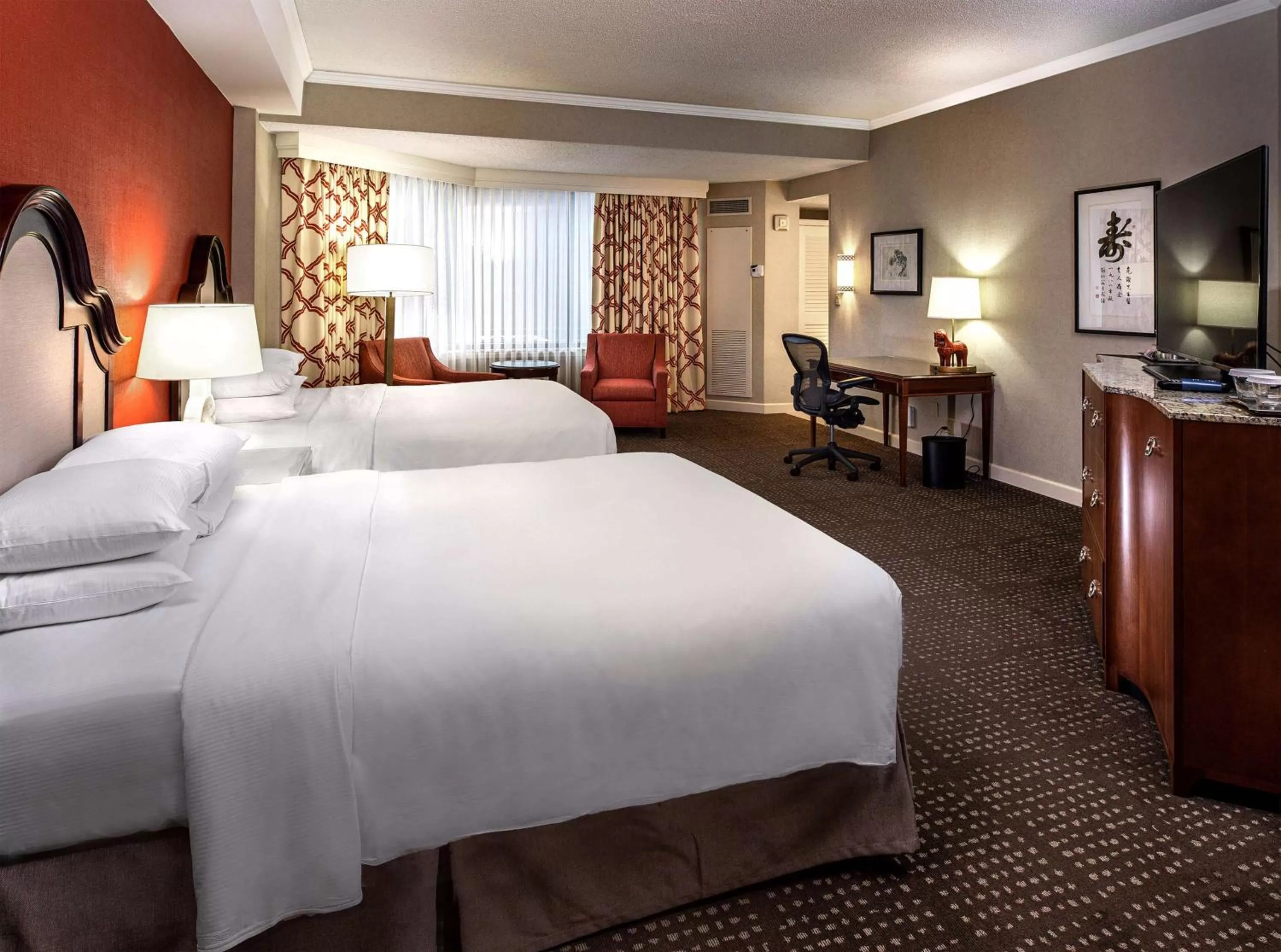 Deluxe Double Room with Two Double Beds in Hilton Anatole