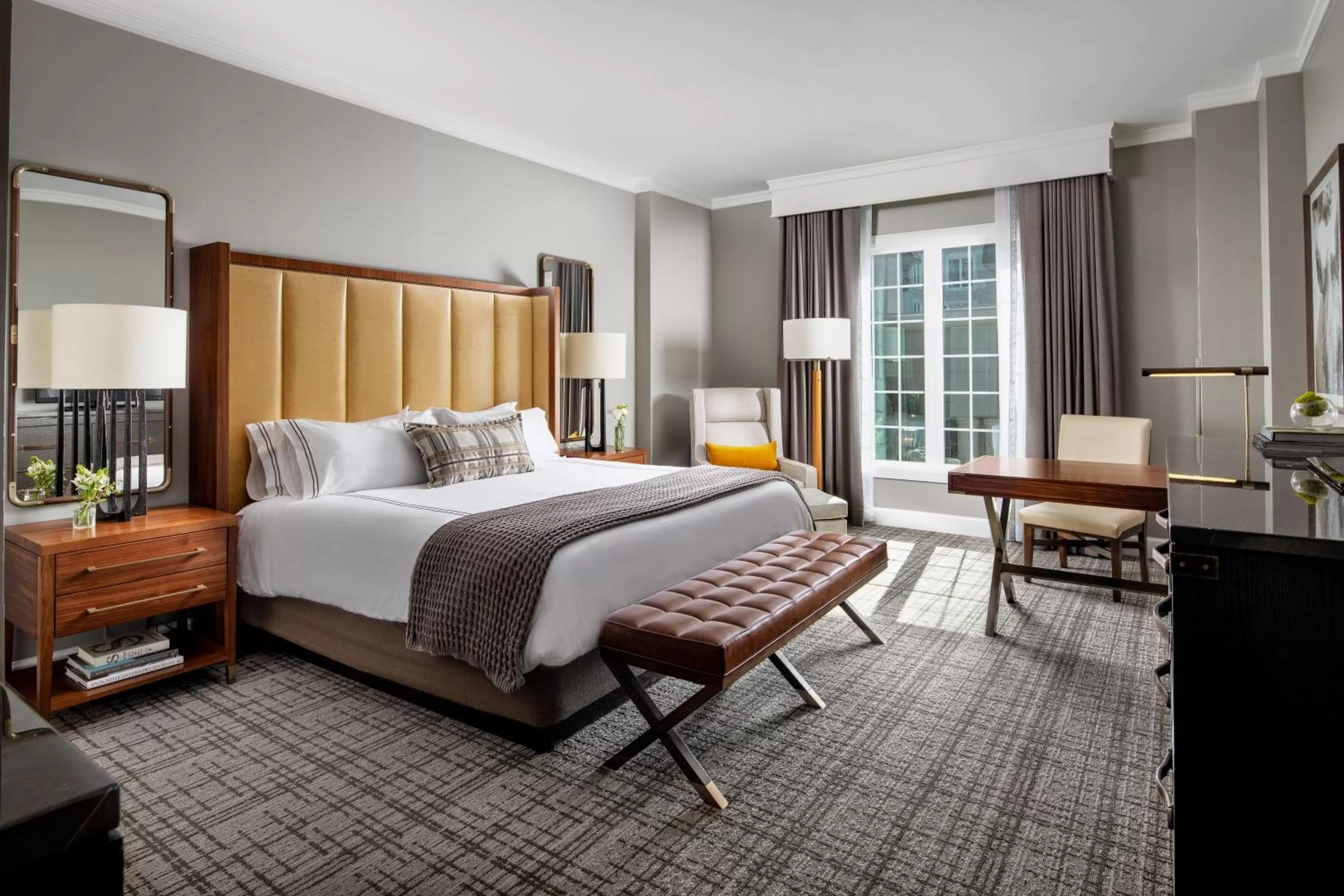 King Room in Chateau Elan Winery