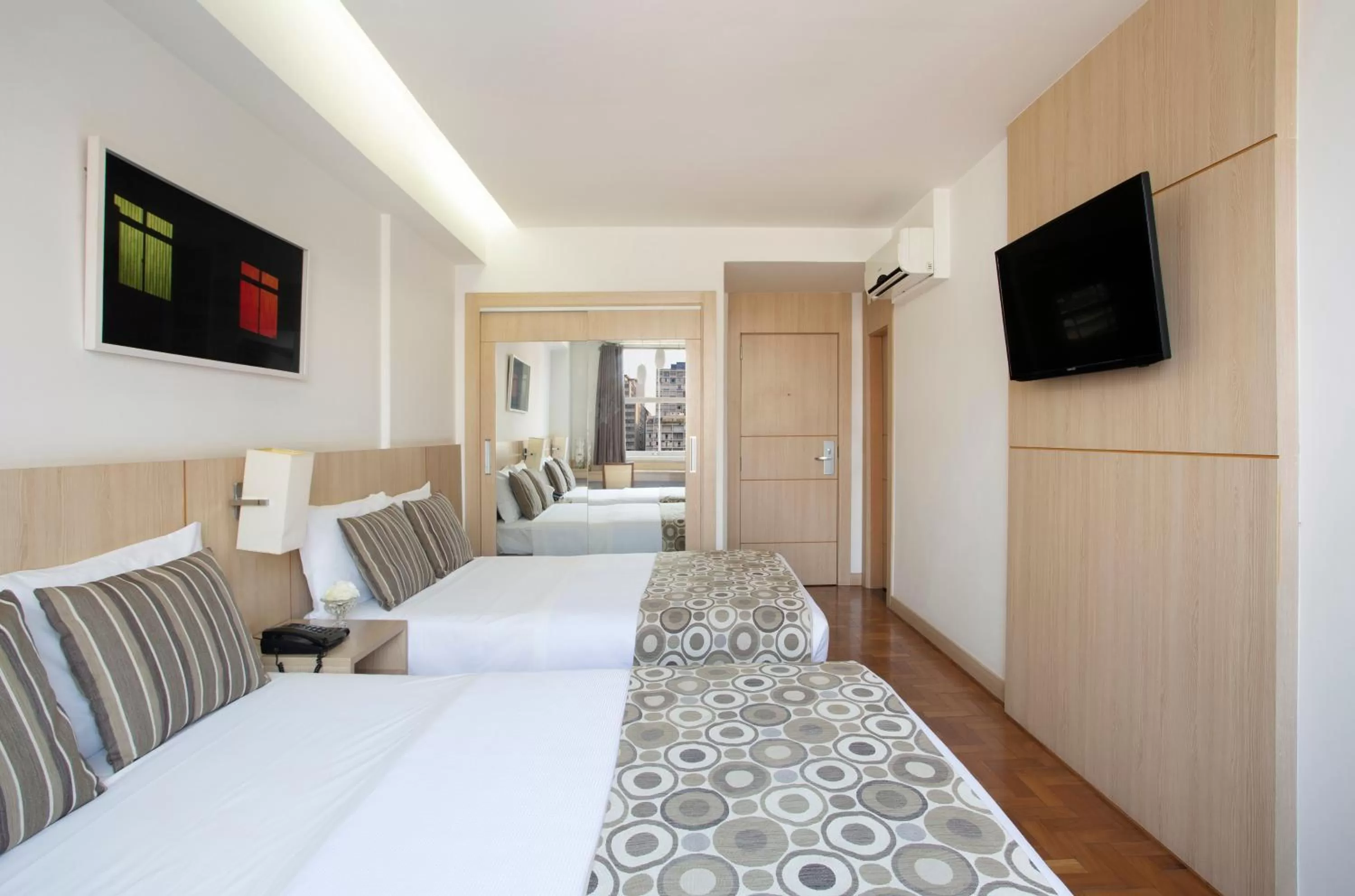 Superior Quadruple Room in Normandy Hotel