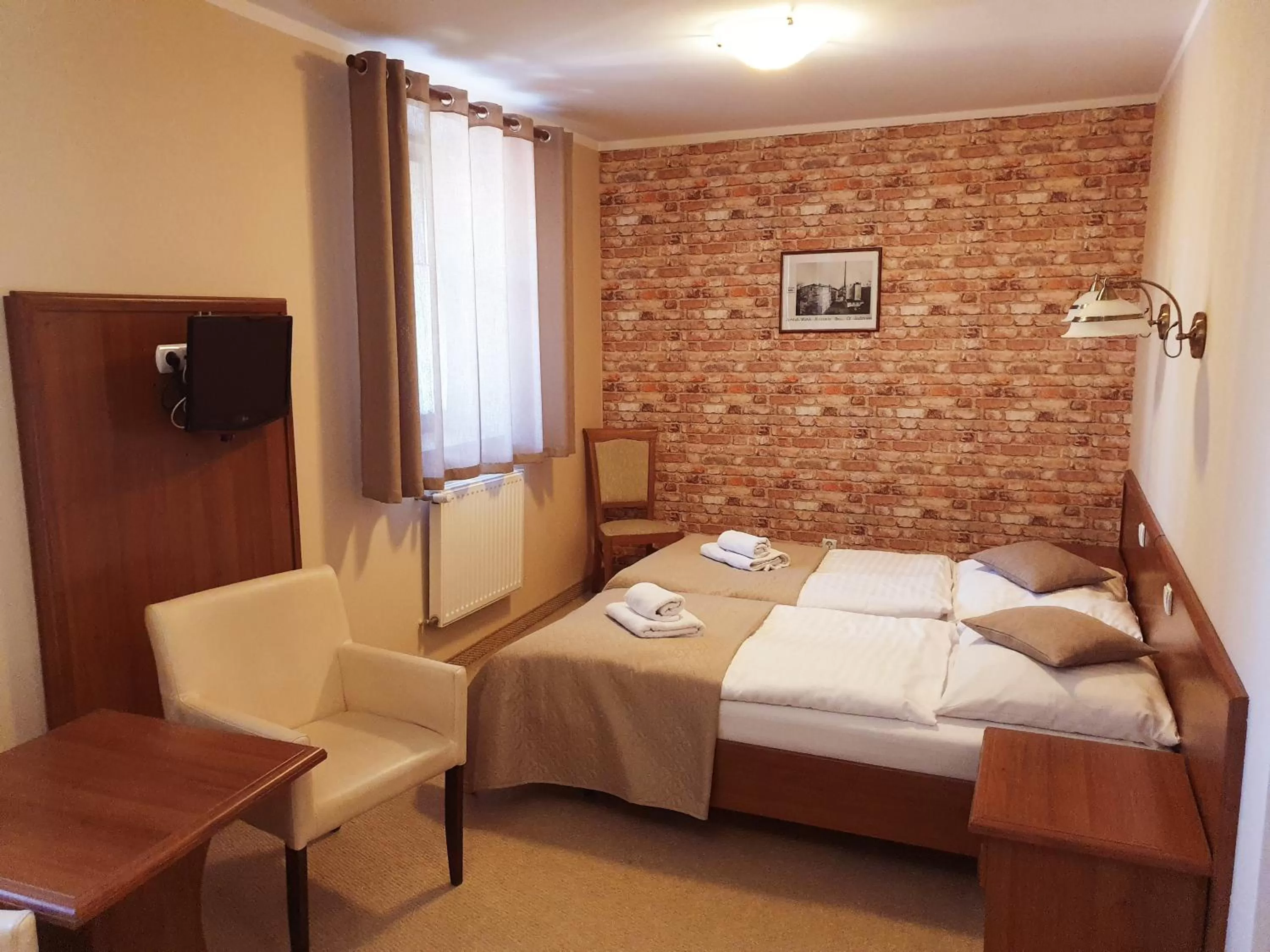 Twin Room - single occupancy in Hotel Zamkowy Młyn