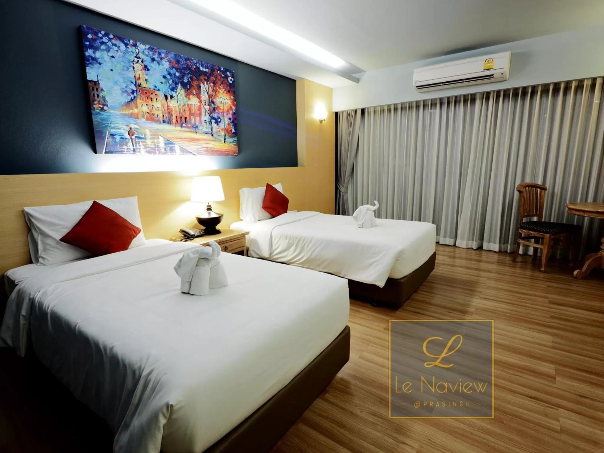 Deluxe Twin Room in Le Naview @Prasingh