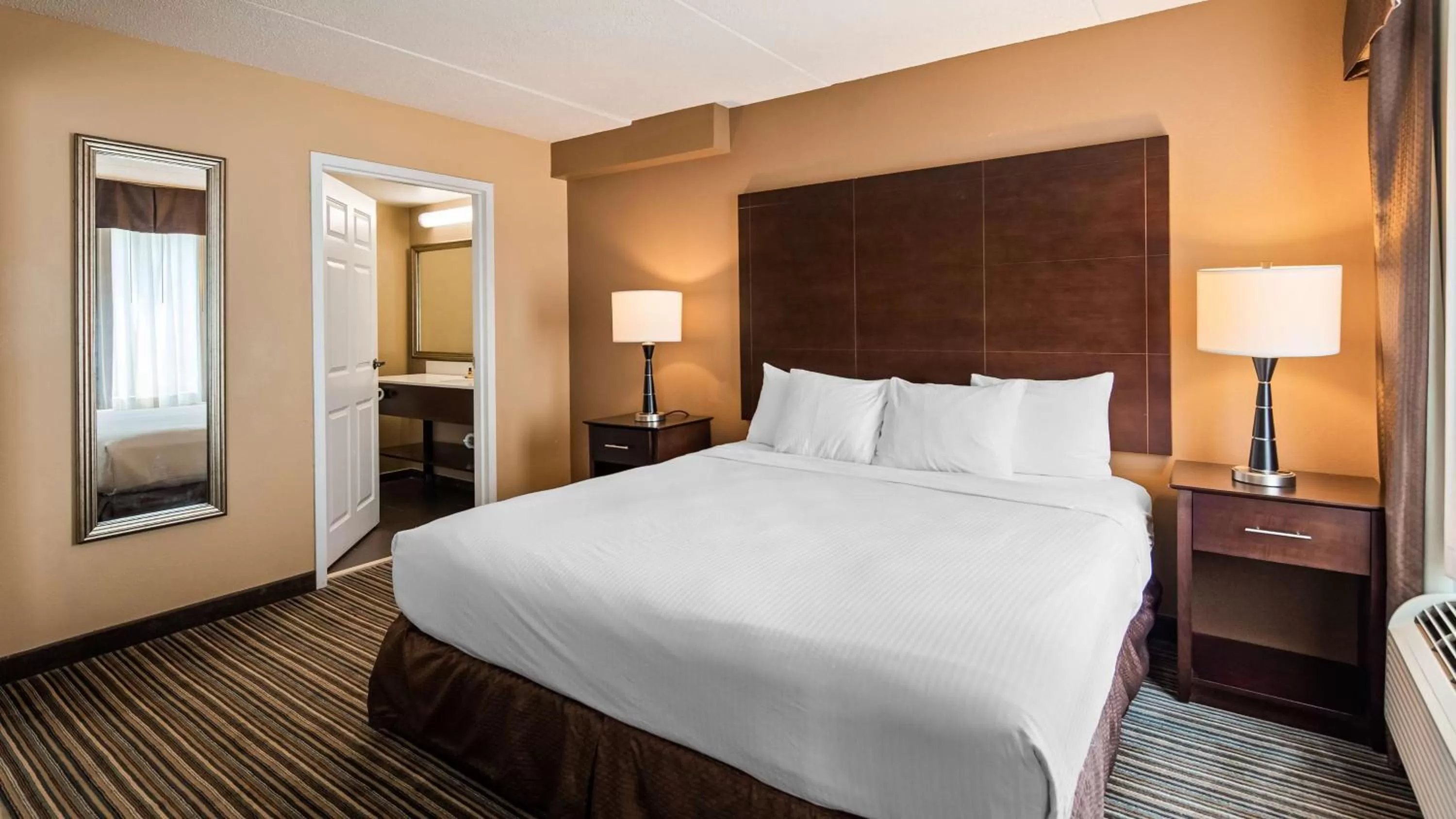 King Room with Roll-In Shower - Disability Access in Wingate by Wyndham Harrisburg Near Hershey