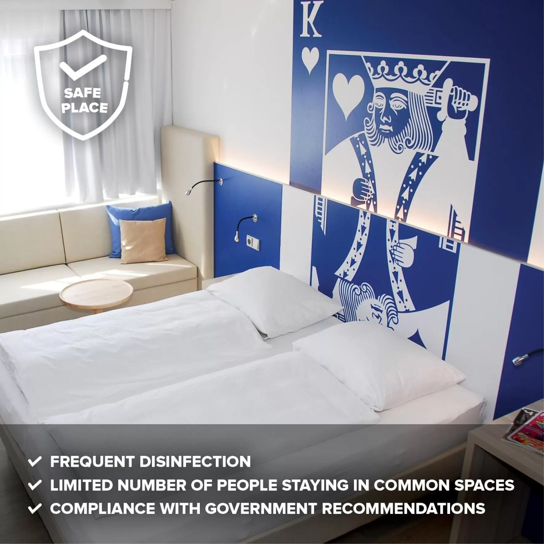 Property building, Bed in Aparthotel Paderborn