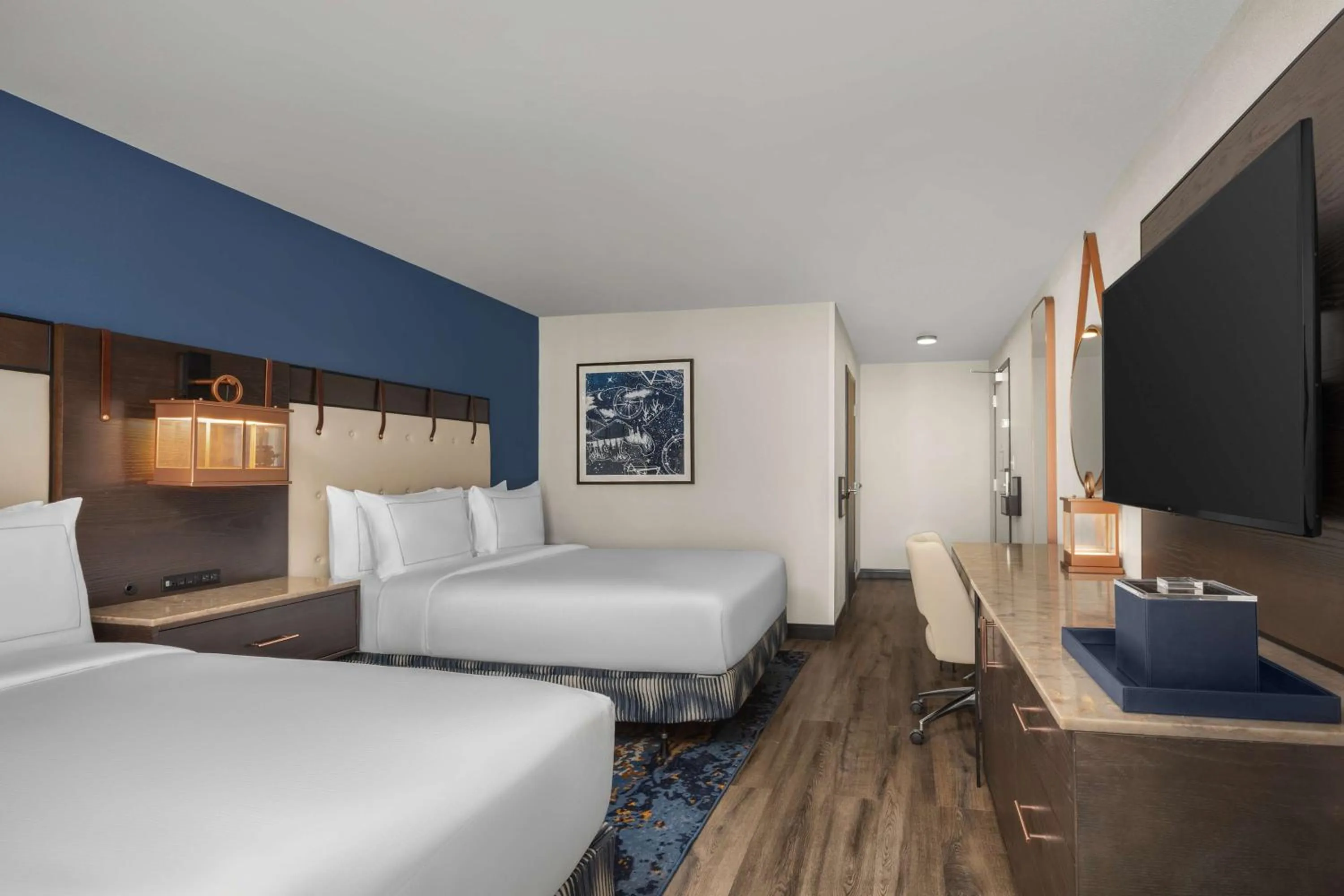 Queen Room with Two Queen Beds in Hotel Westport Kansas City, Tapestry Collection by Hilton