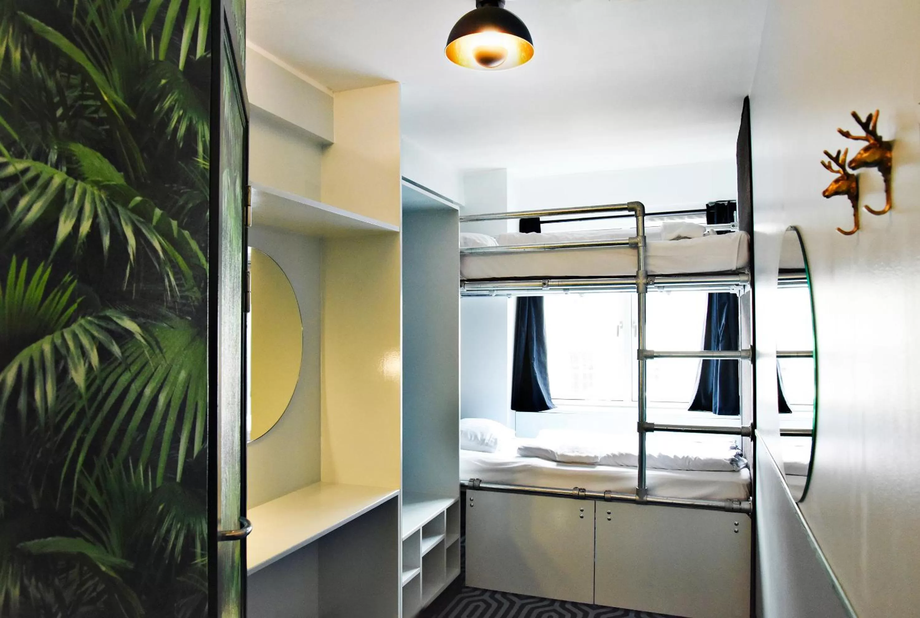 Twin Room with Shared Bathroom in Copenhagen Downtown Hostel