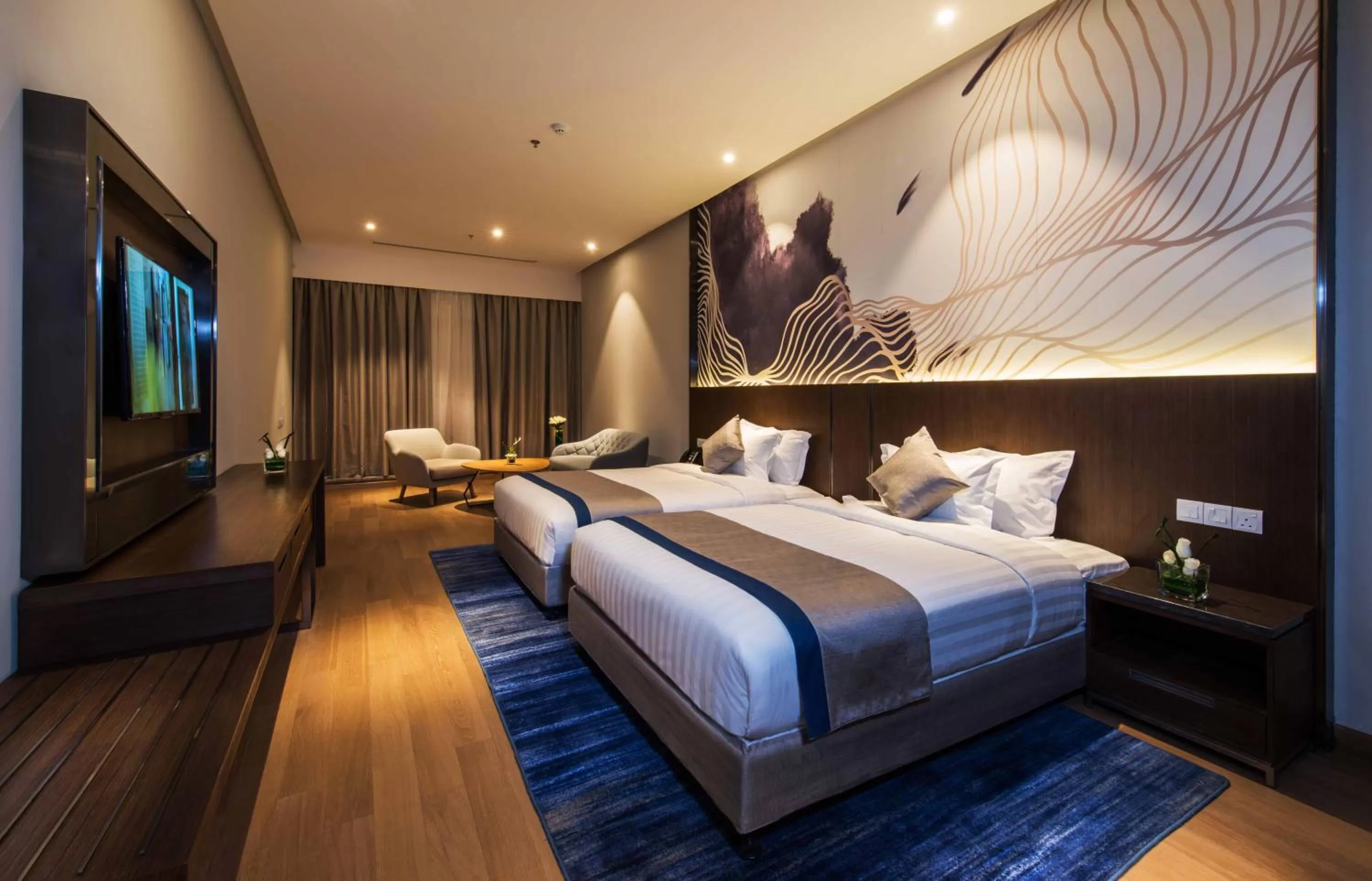 Superior Twin Room in Aber Al Yasmin