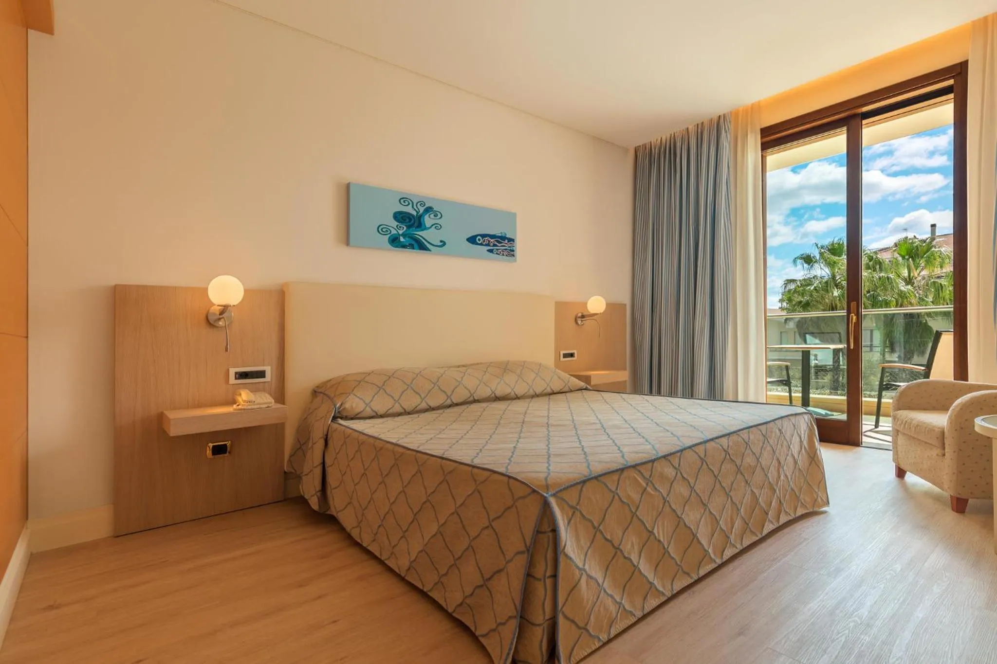 Double Room with Pool View in Smy Carlos V Wellness & Spa Alghero