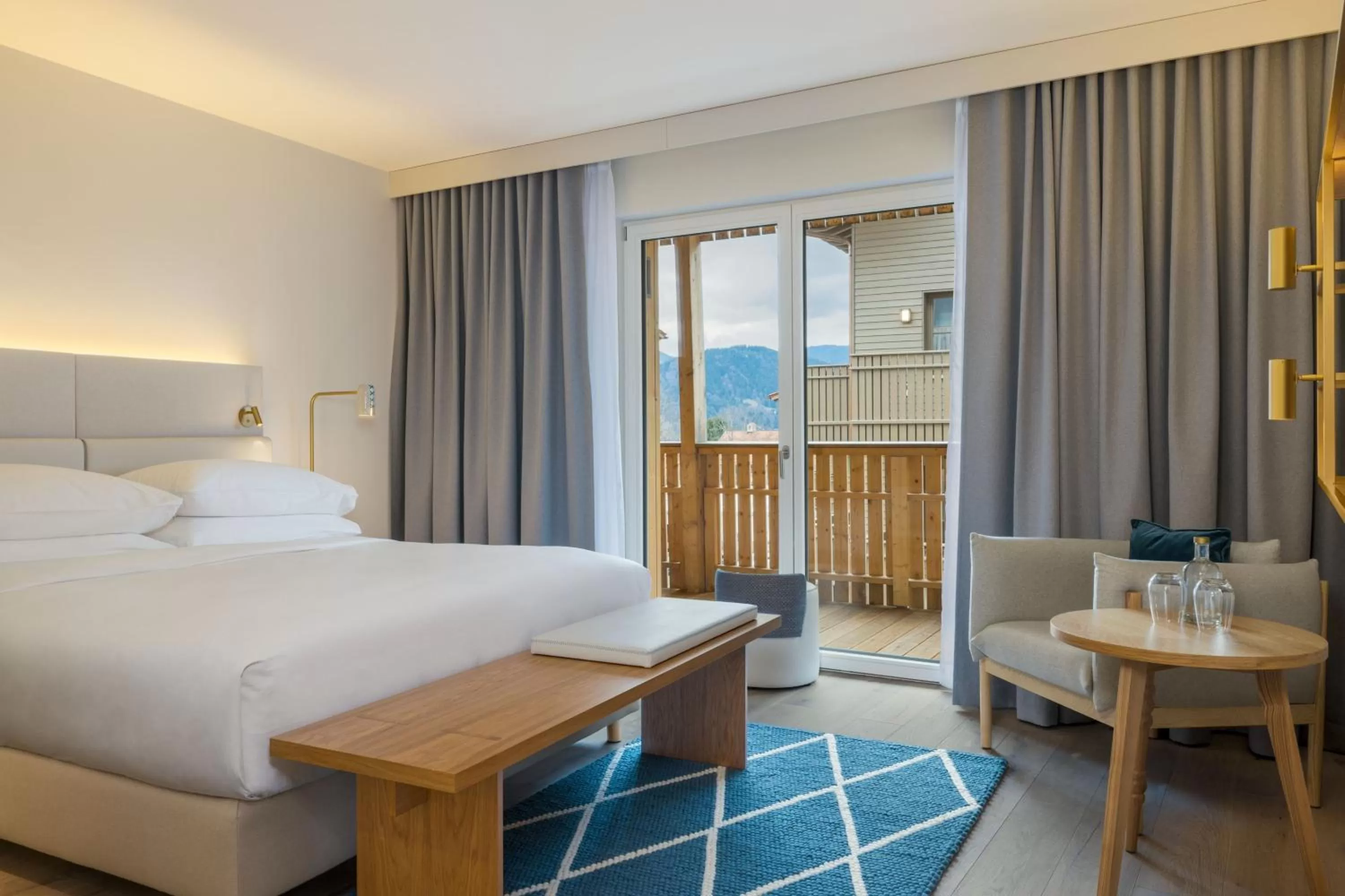 Selig King Room with Balcony in Caro & Selig, Tegernsee, Autograph Collection