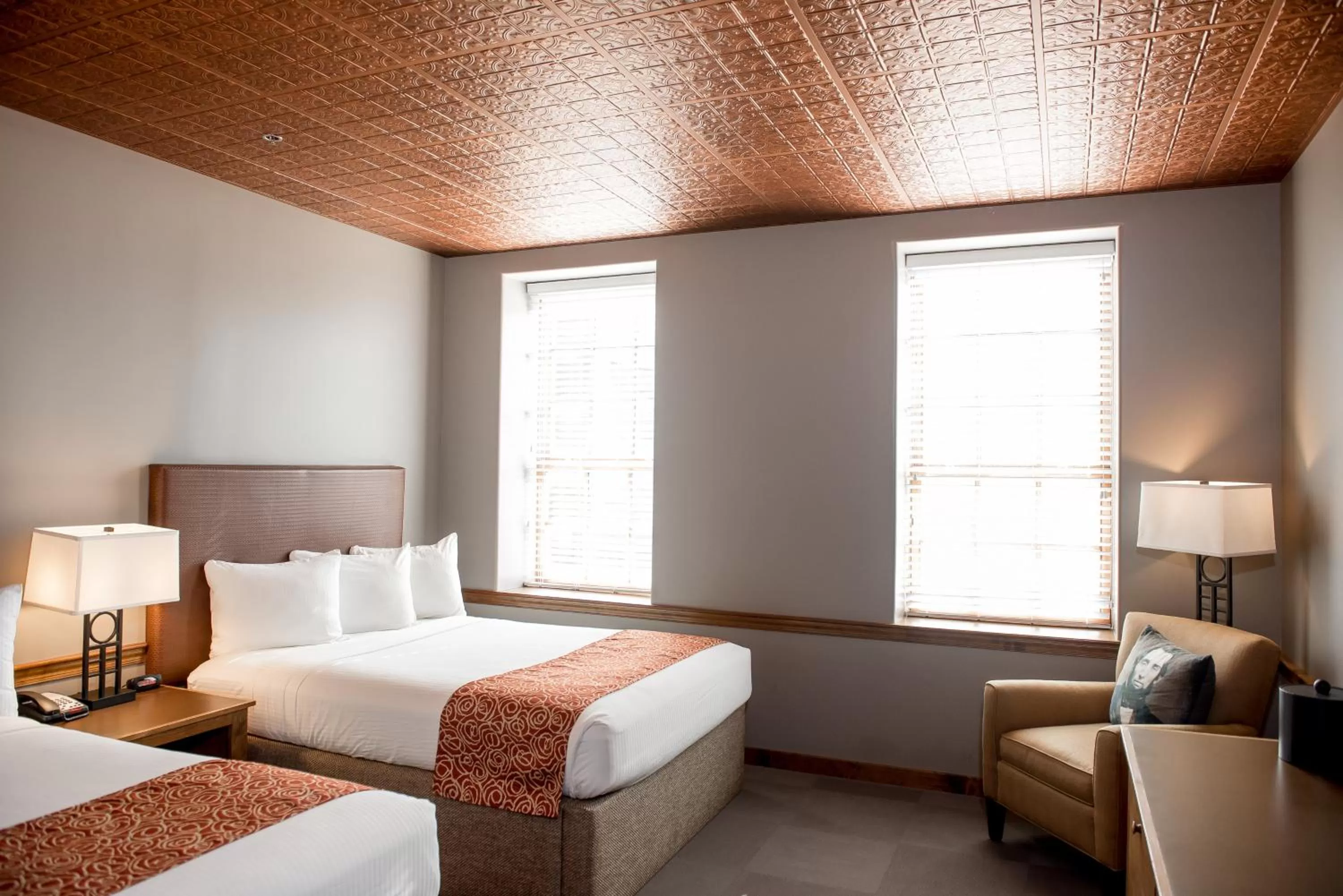 Double Room with Two Double Beds in Cork Factory Hotel