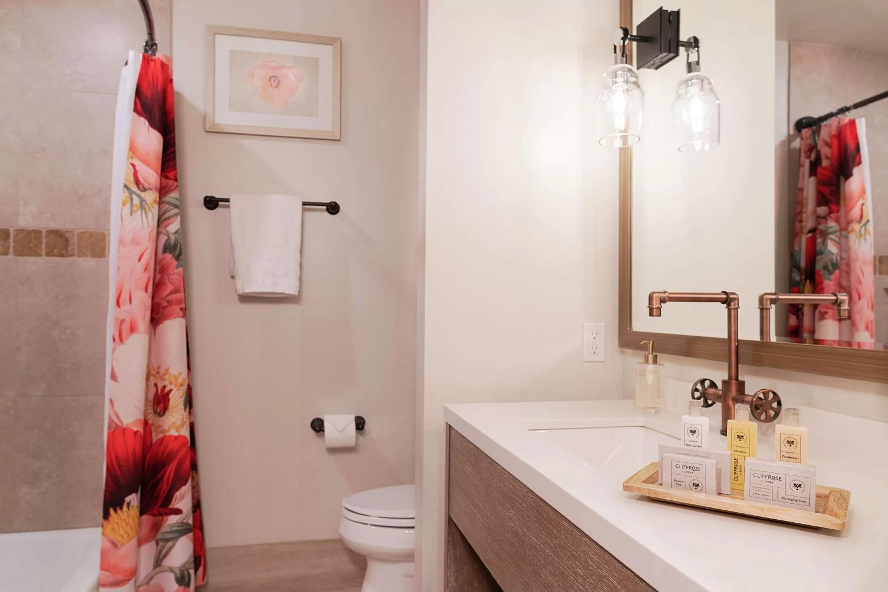 Riverside Deluxe Room with Two Queen Beds - Hearing Accessible in Cliffrose Springdale, Curio Collection By Hilton