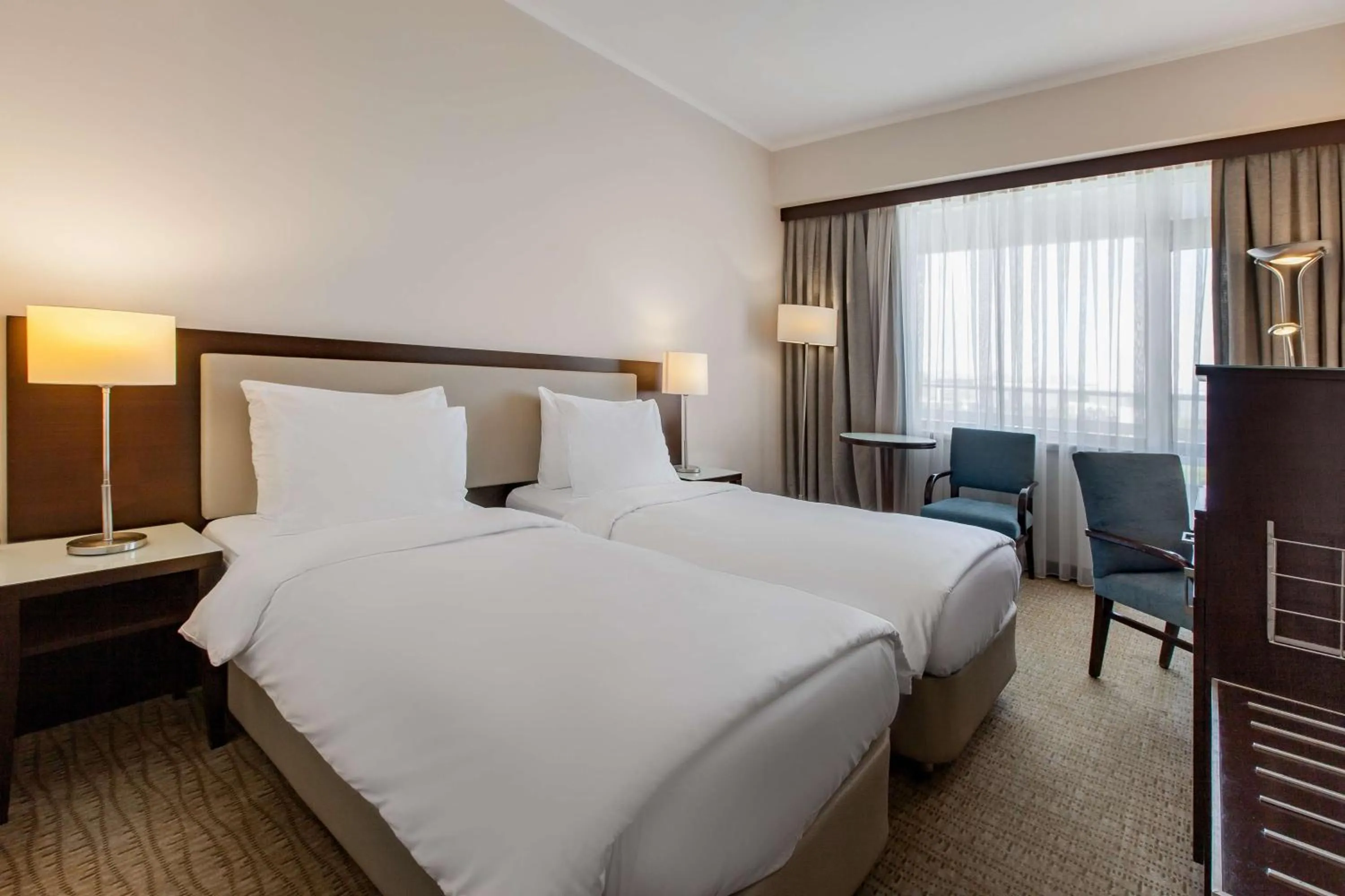 Superior Room with Balcony and City View in Radisson Blu Ankara