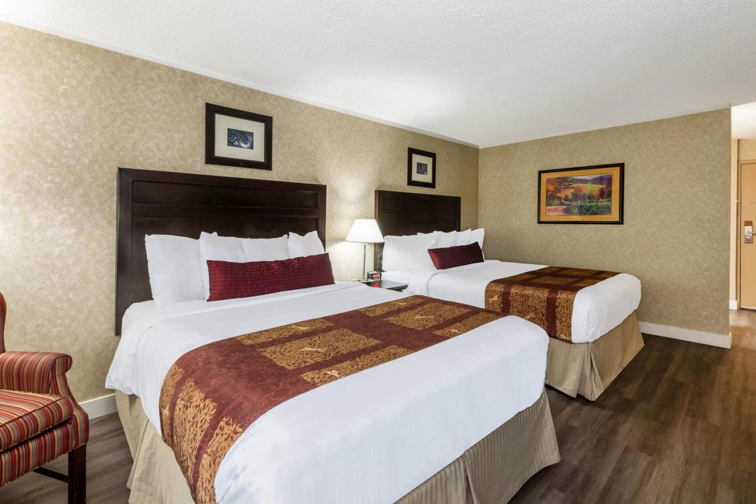 Queen Room with Two Queen Beds- Disability Access - Non-Smoking in Ramada by Wyndham Coquitlam