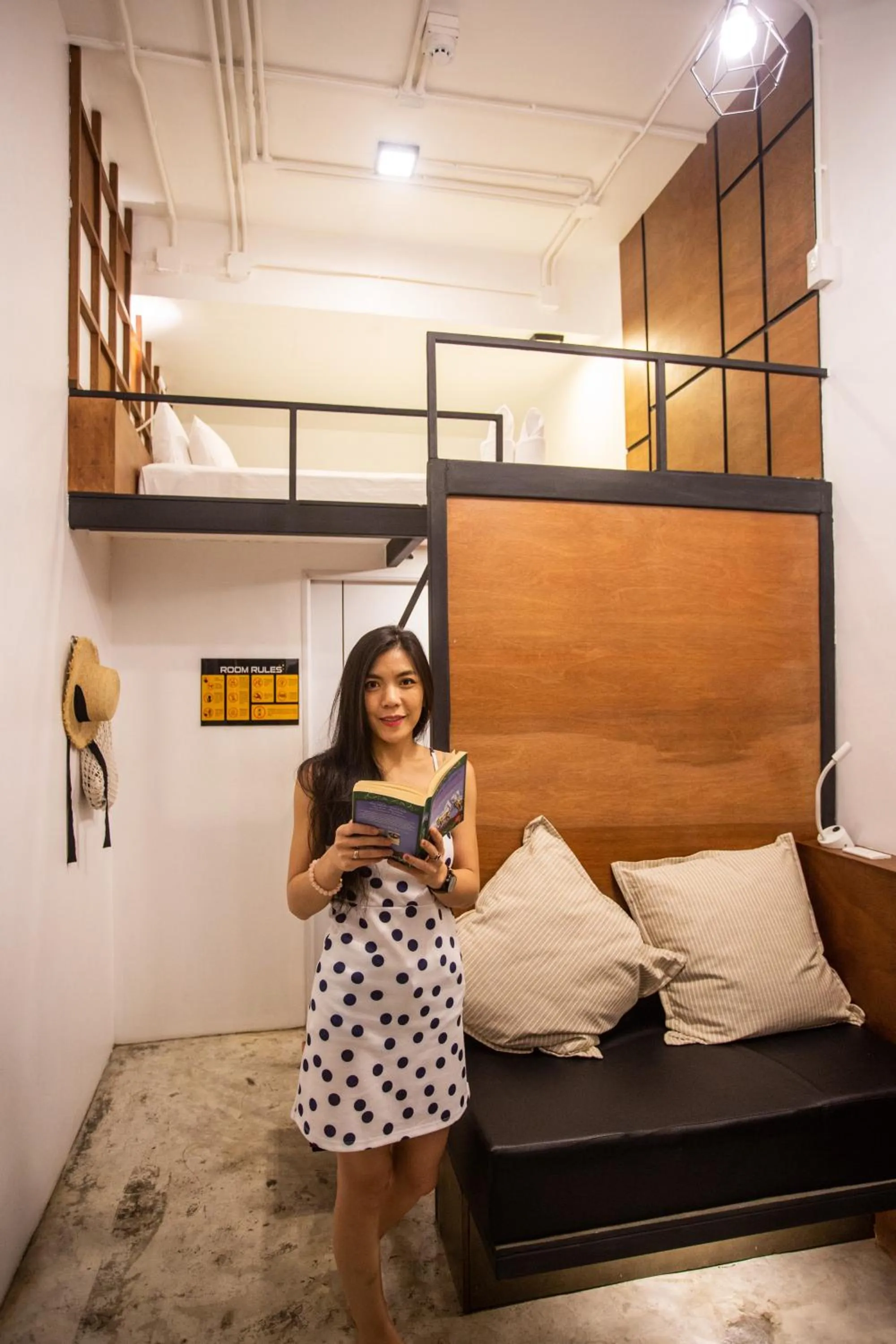  Budget Double Room without Window in Book a Bed Poshtel - SHA Plus