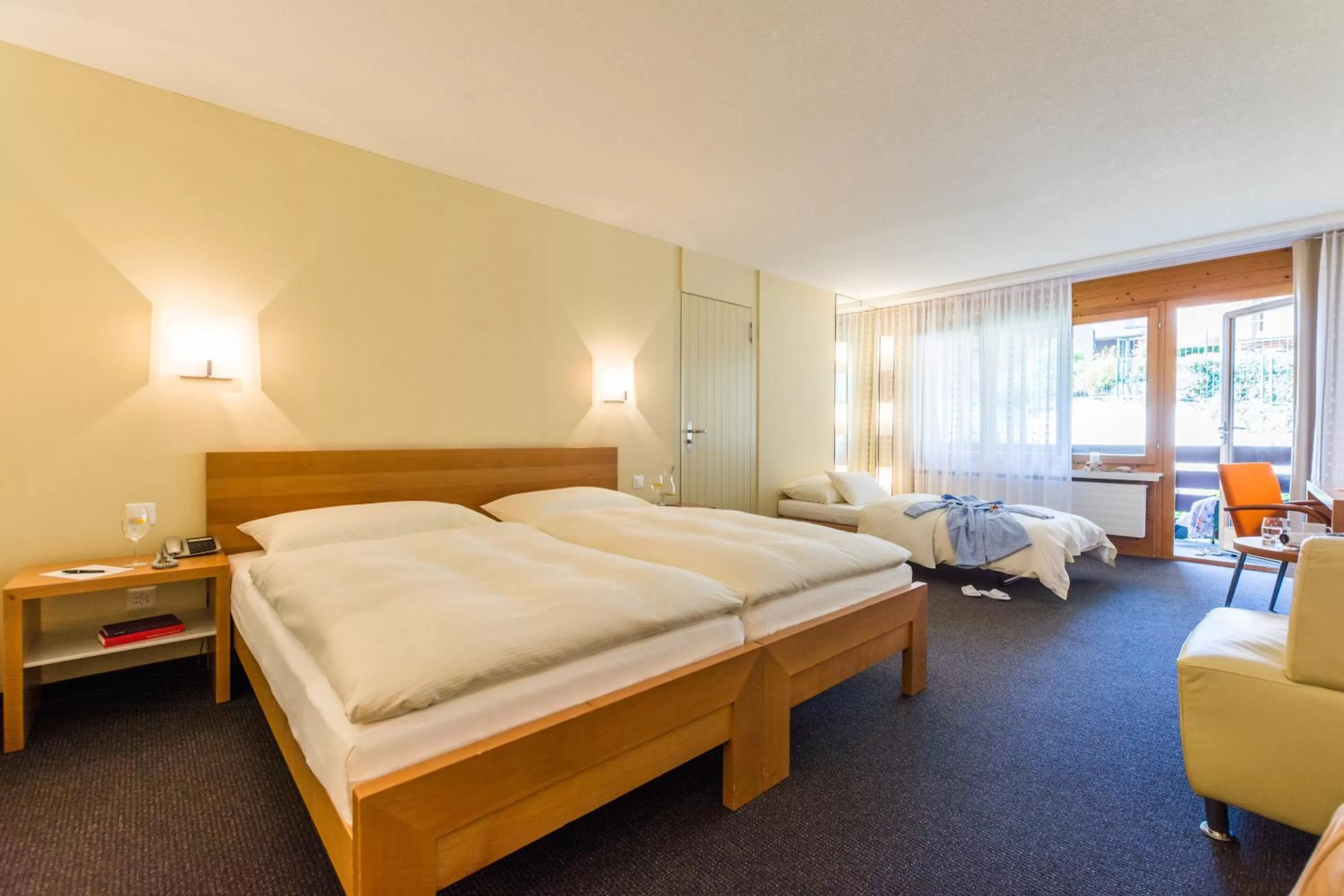 Double Room with Village View in Solbadhotel Sigriswil