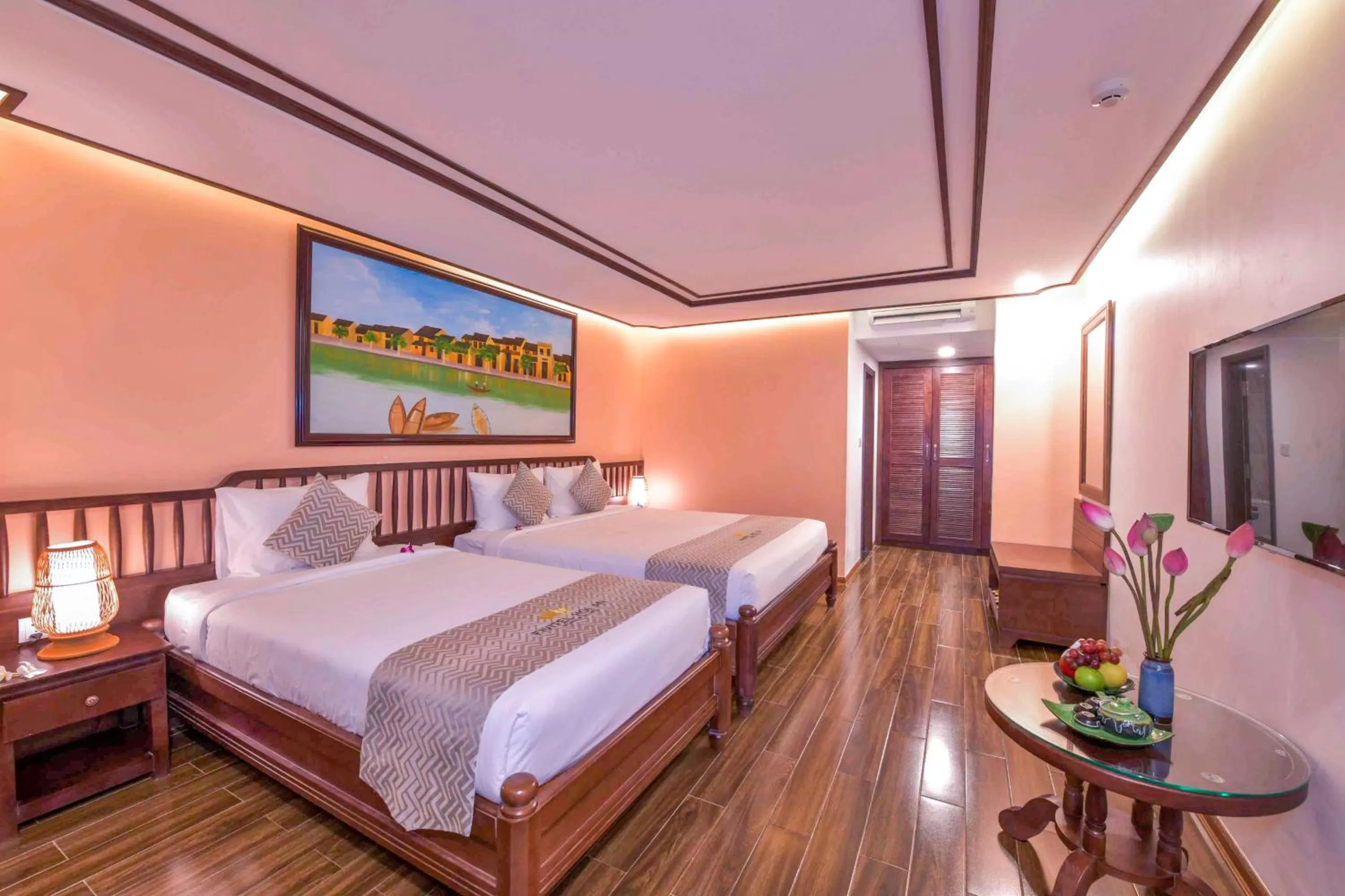 Deluxe Family Room with Partial Ocean View in Fivitel Hoi An Hotel