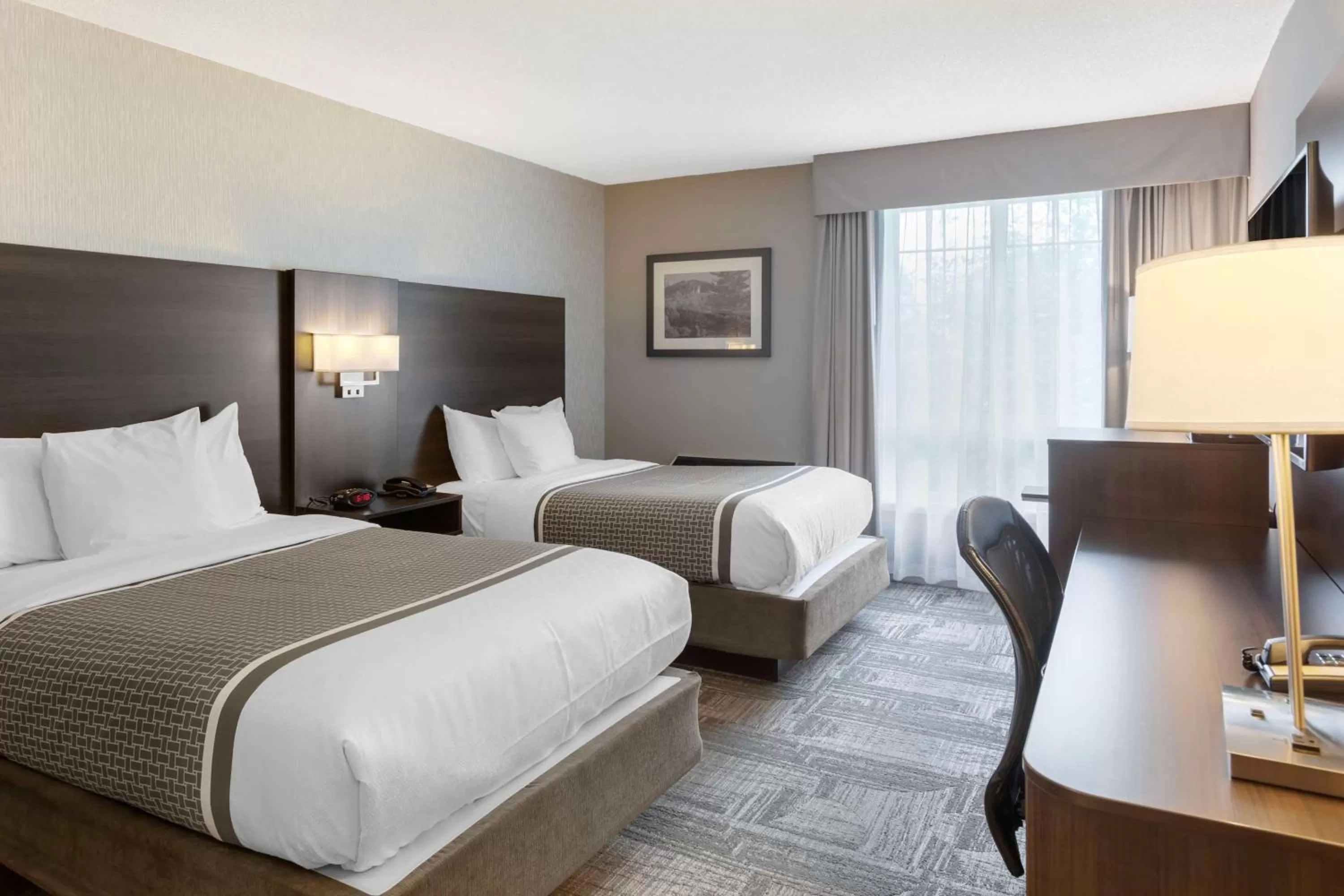 Double Room with Two Double Beds in Best Western Milton