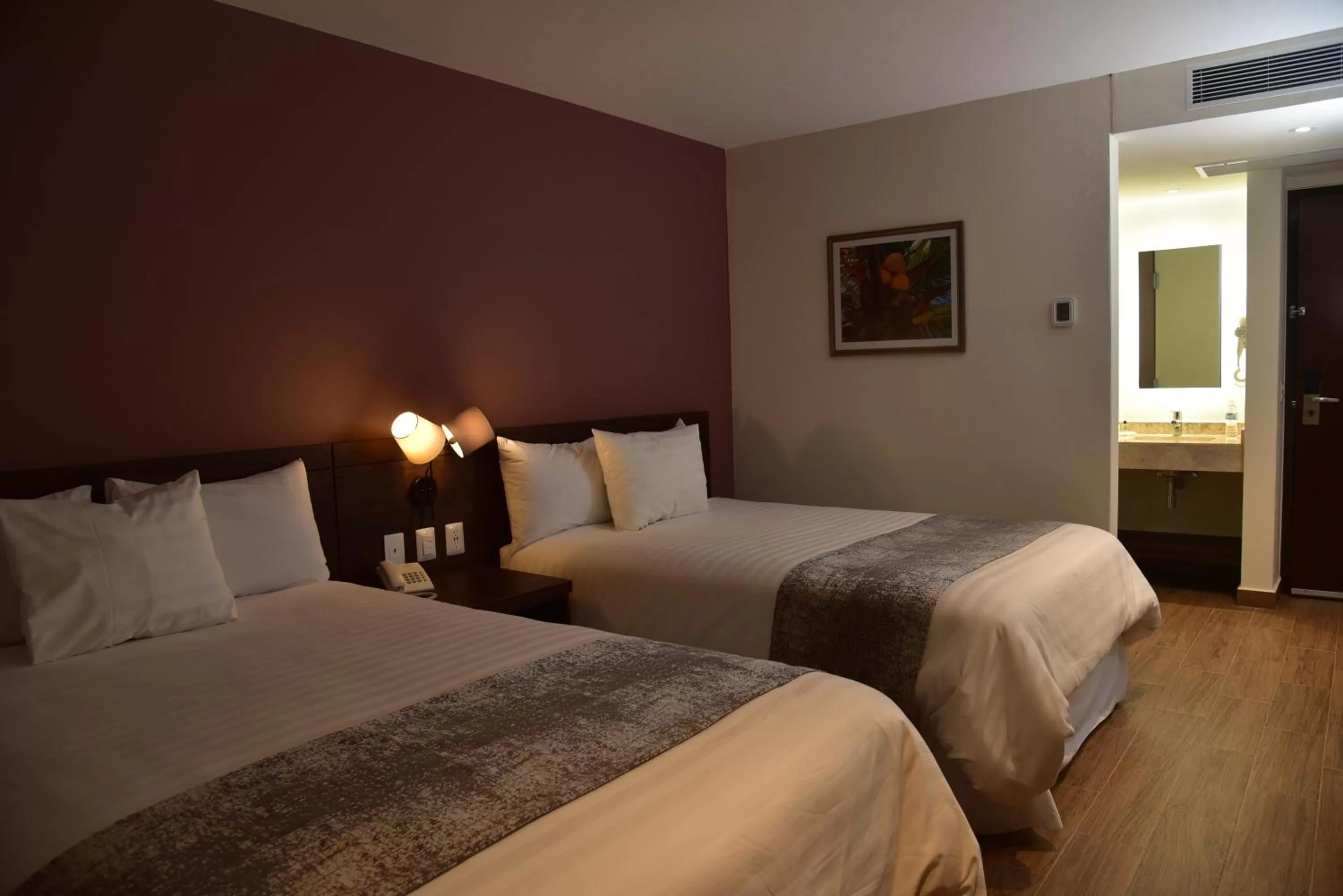 Photo of the whole room, Bed in Lithio Hotel