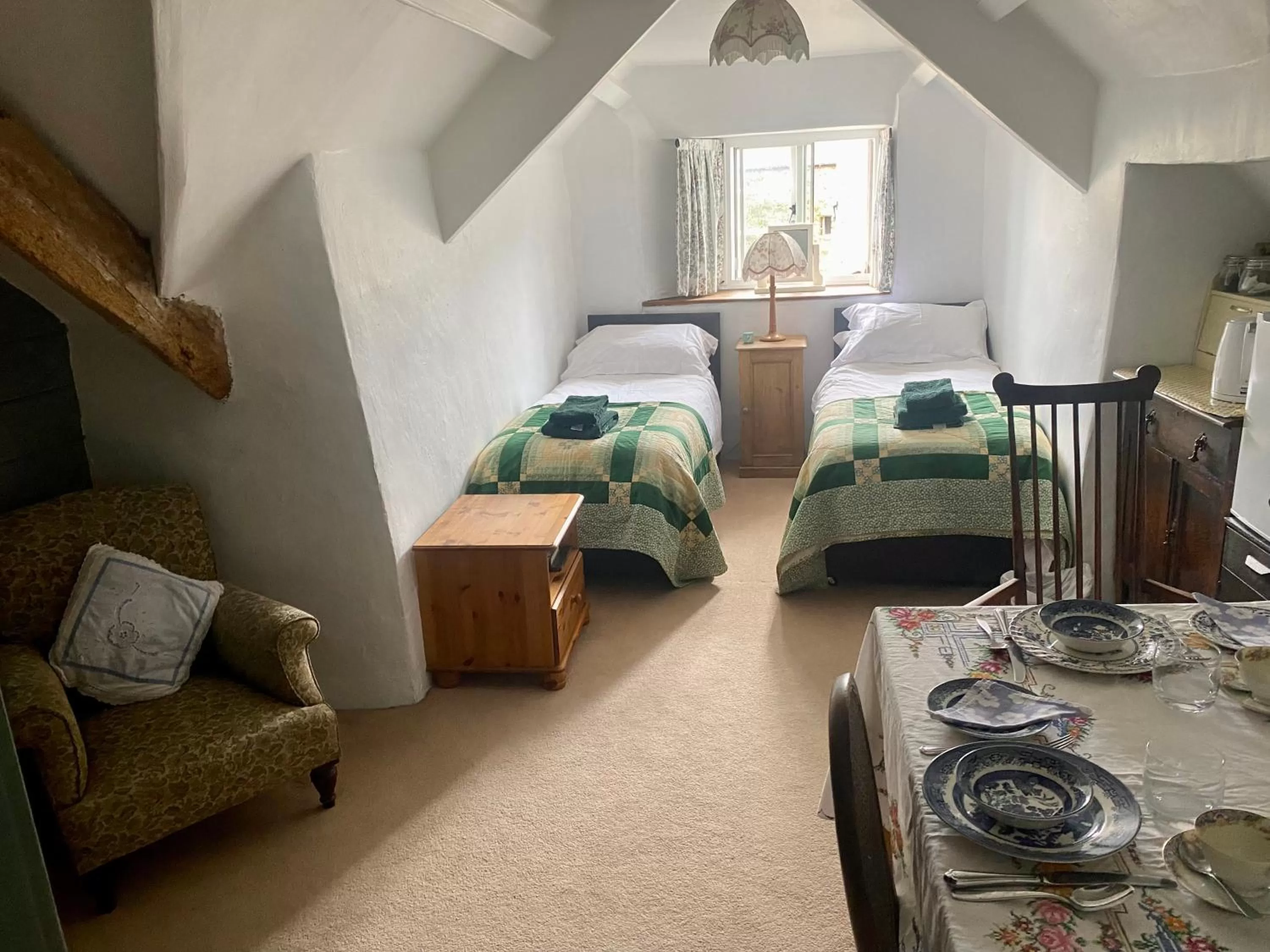 Twin Room in Corndonford farm