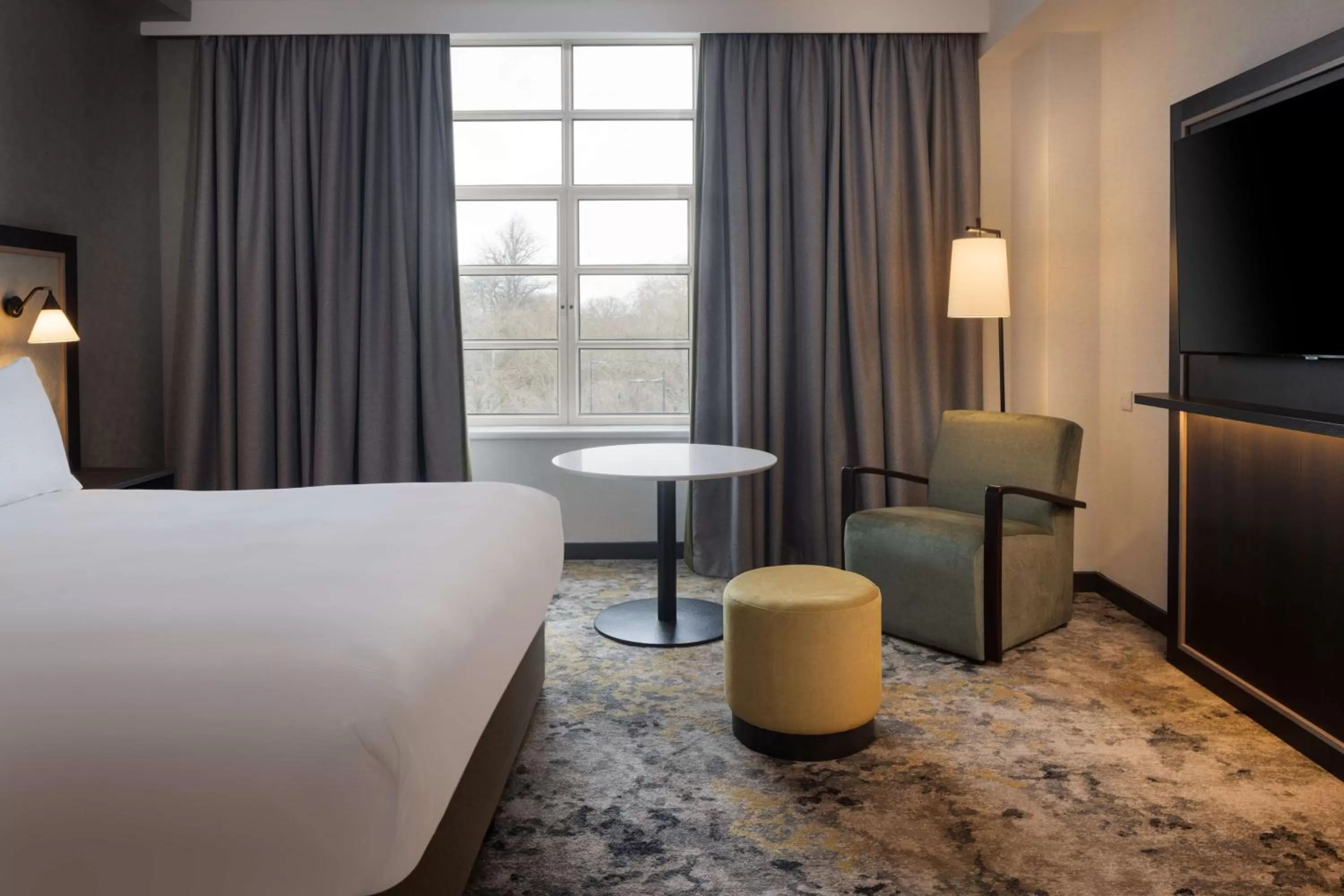 King Guest Room in Hilton Cardiff