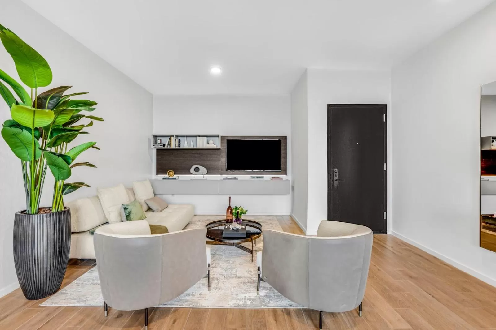 City View Three Bedroom Suite with King/Queen/Queen ADA in The Elser Hotel Miami - An All-Suite Hotel